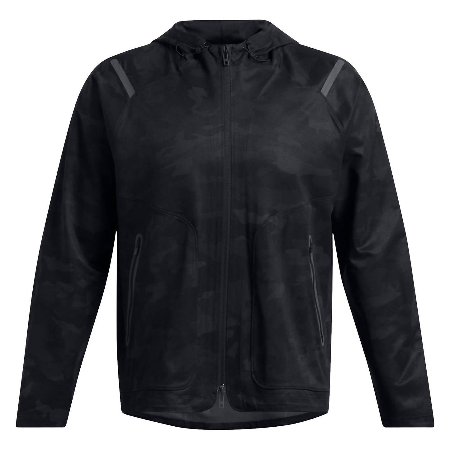 Unstoppable Hoodie Jacket In Camo Black