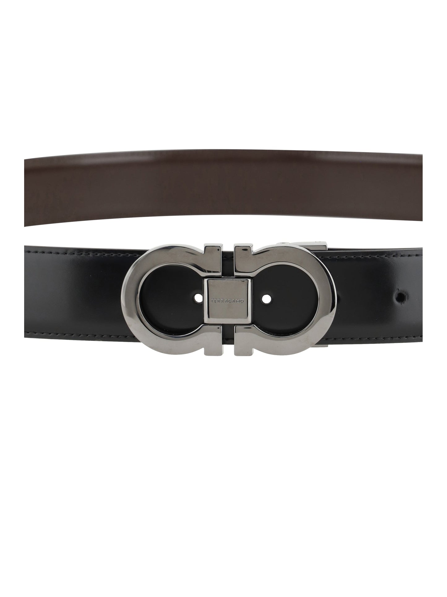 Ferragamo Men Gancini Reversible Belt