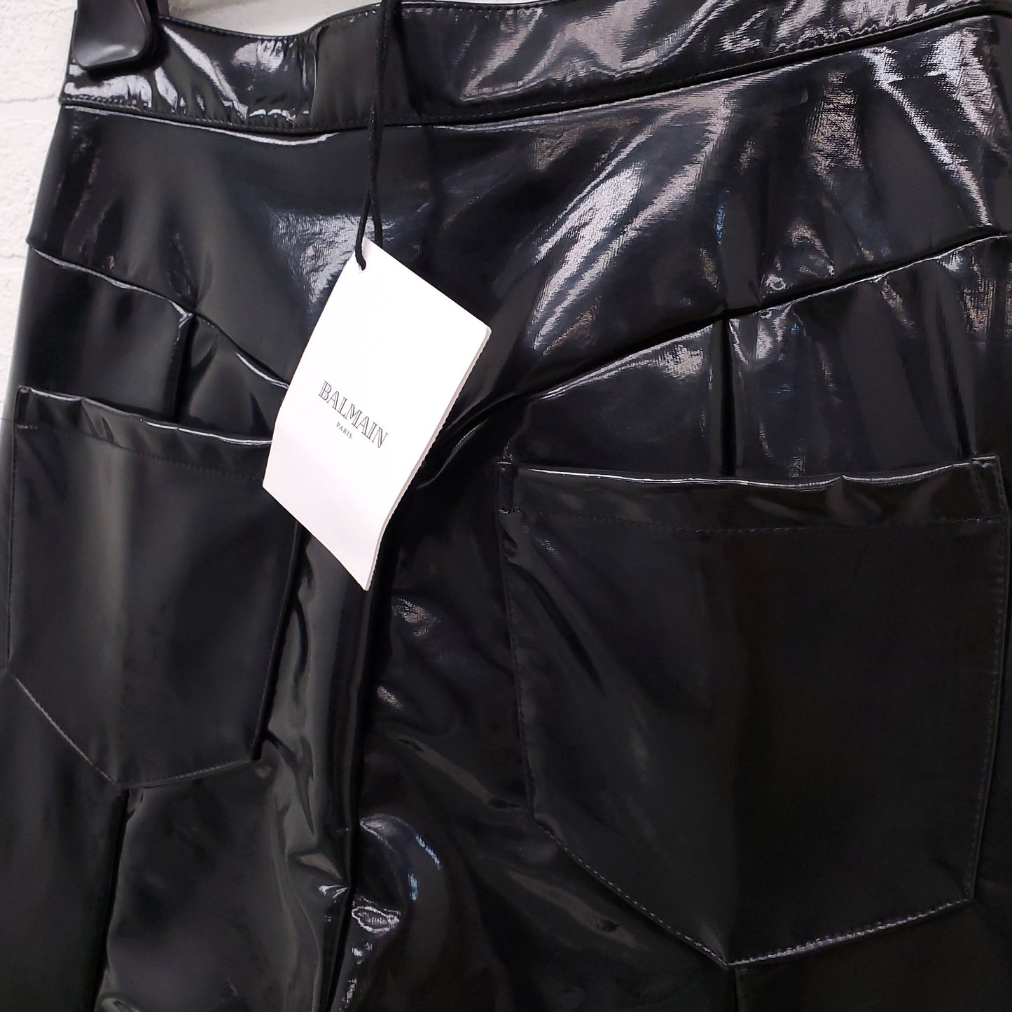 BALMAIN BLACK PANTS - SIZE 36 (FIT LIKE XXS)