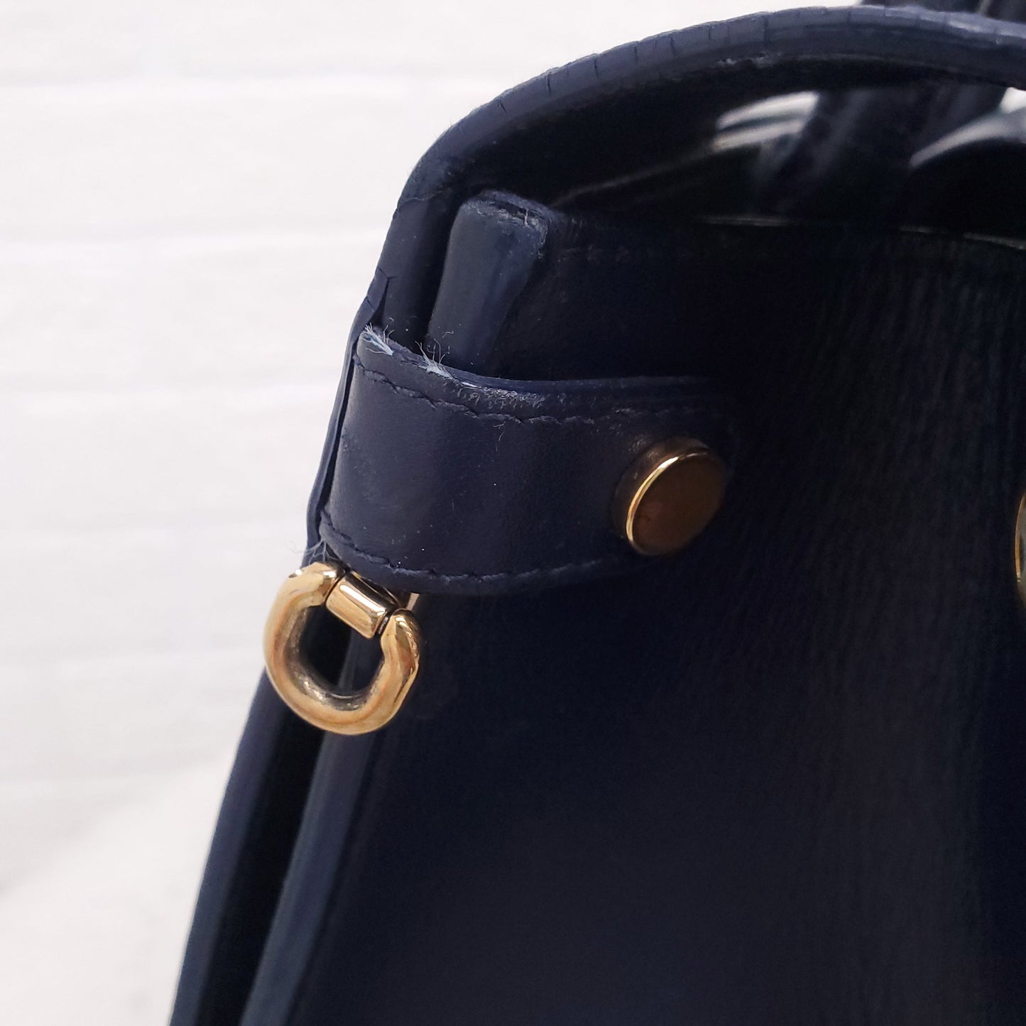 CHRISTIAN DIOR BLUE DIOREVER BAG