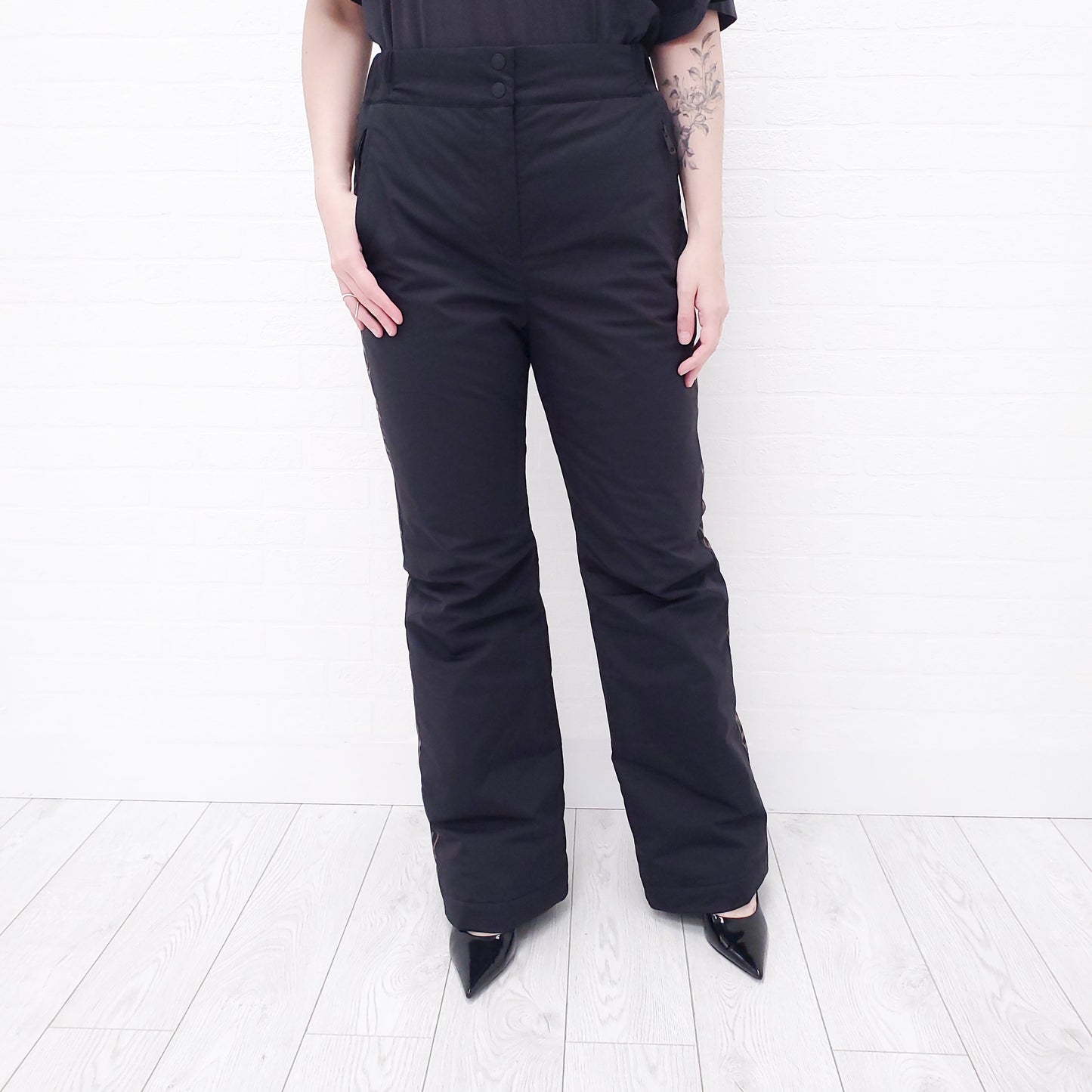 FENDI LOGO SKI PANTS - SIZE 46/12
