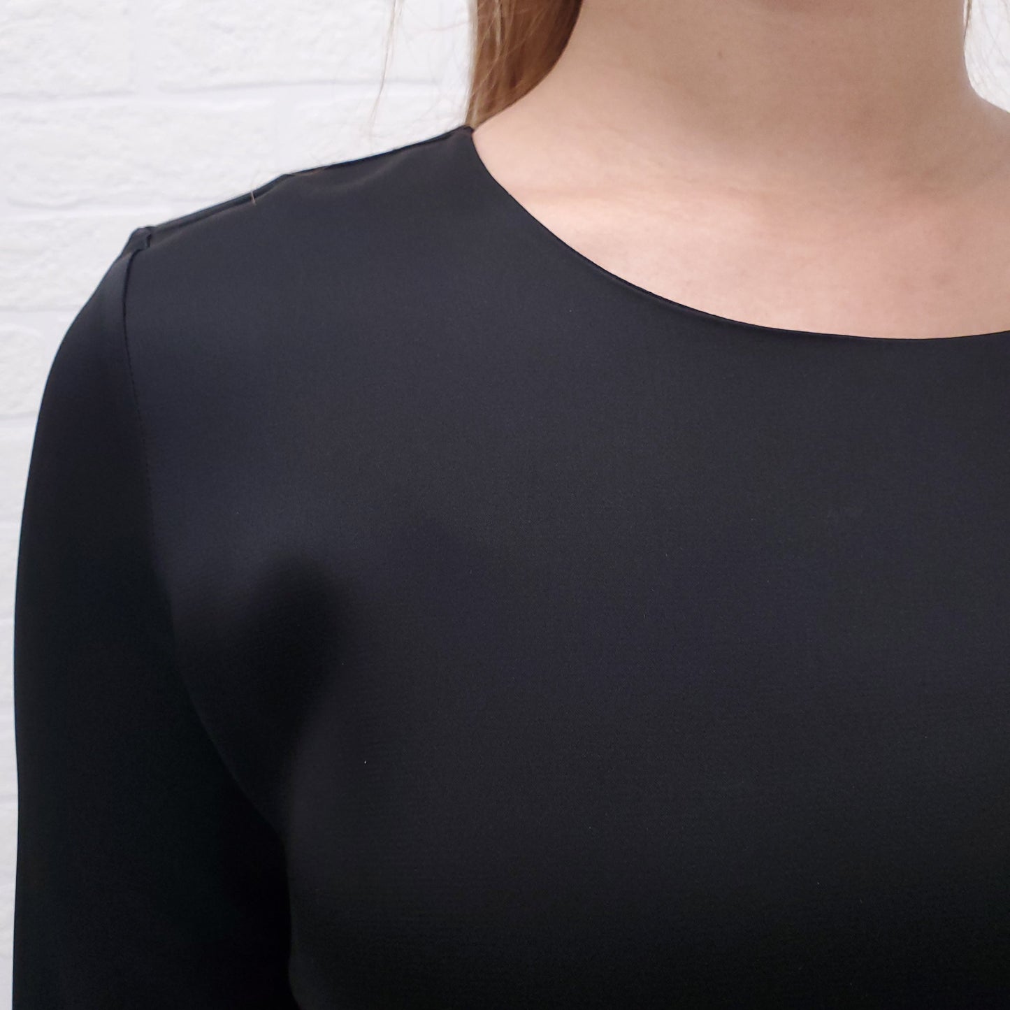MAISON MARGIELA BLACK BLOUSE - SIZE 40