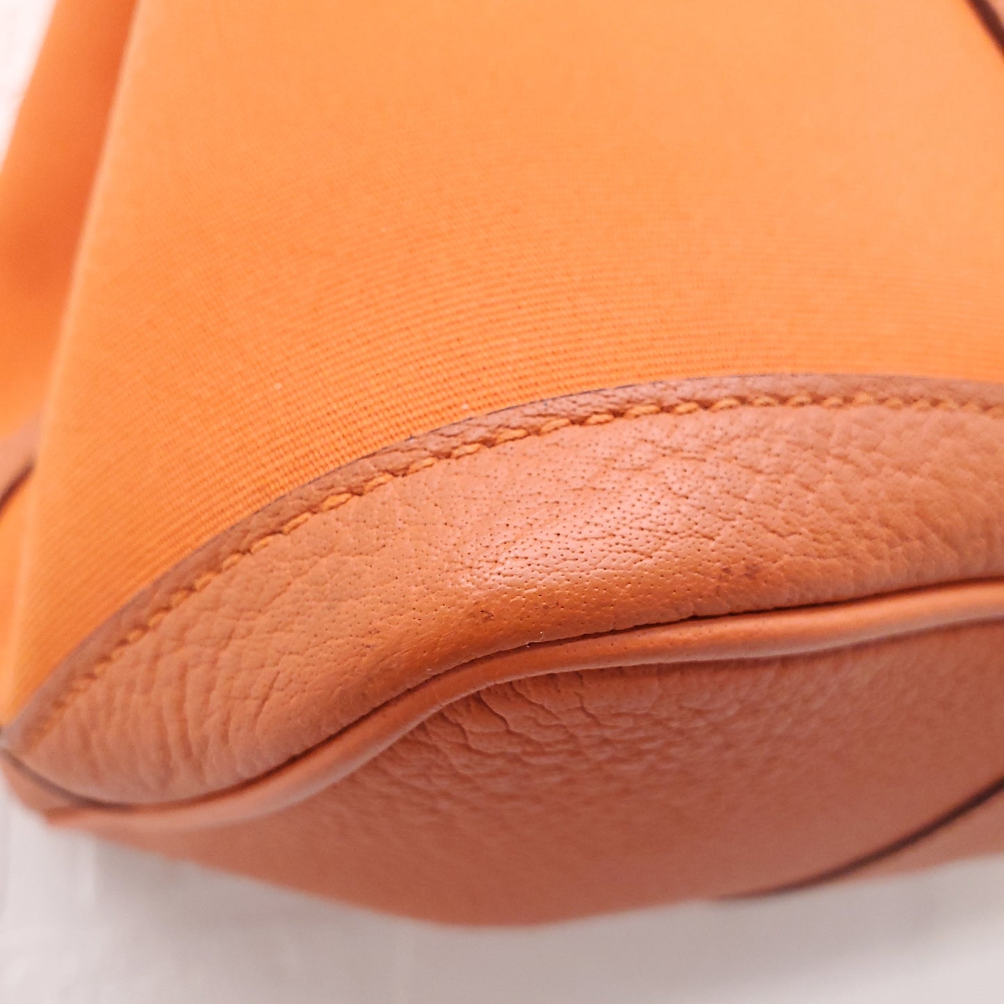 HERMÈS ORANGE GARDEN PM TOTE BAG