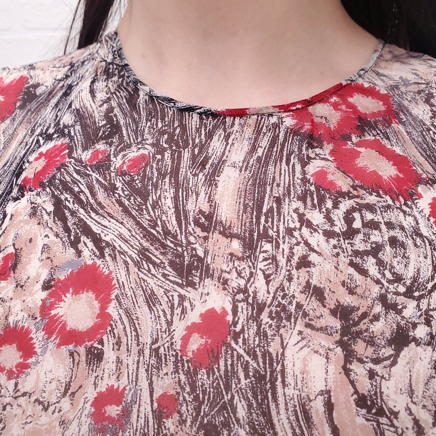 N°21 FLORAL SILK DRESS - SIZE 42