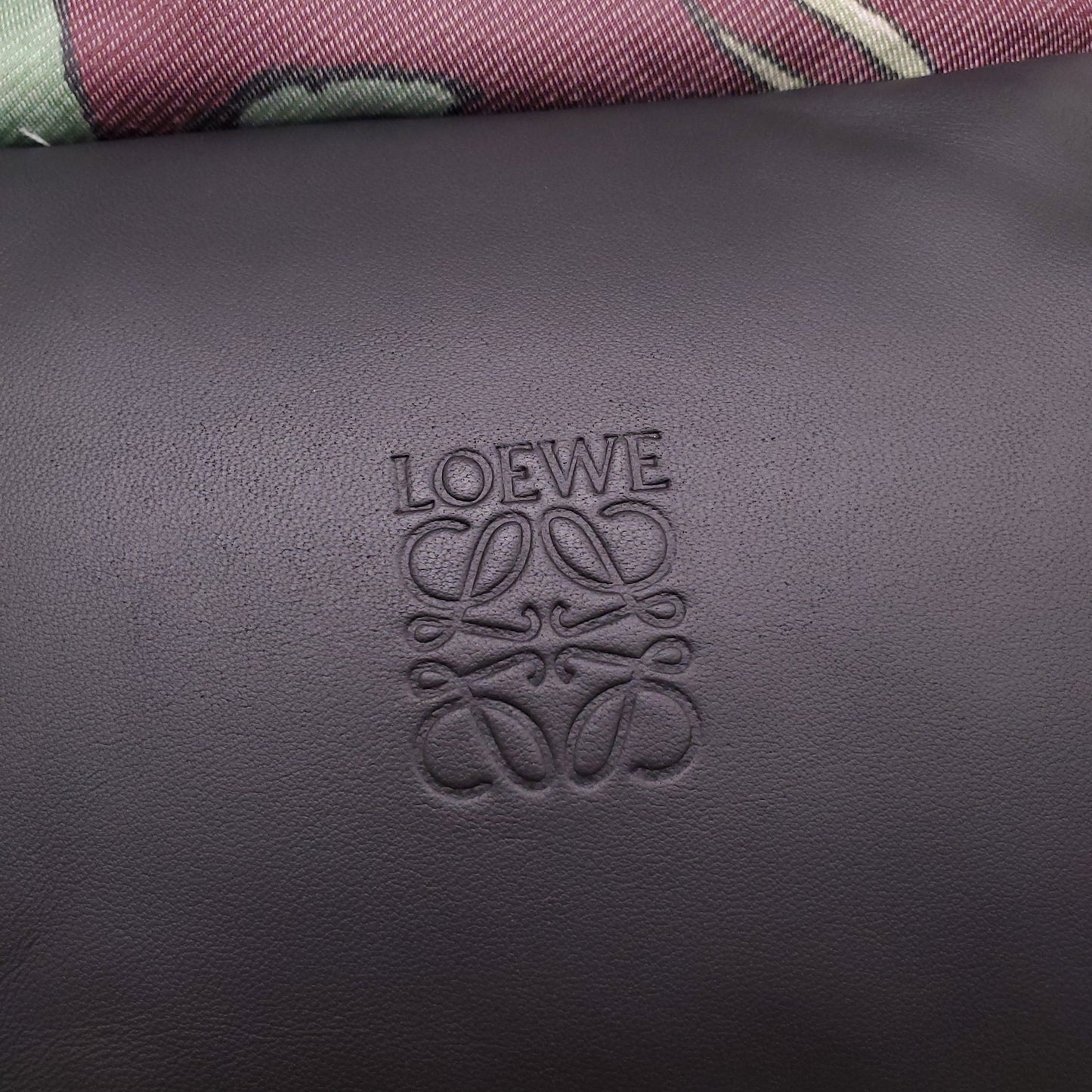 LOEWE BROWN PUFFER JACKET WITH REMOVABLE HOOD - SIZE 34