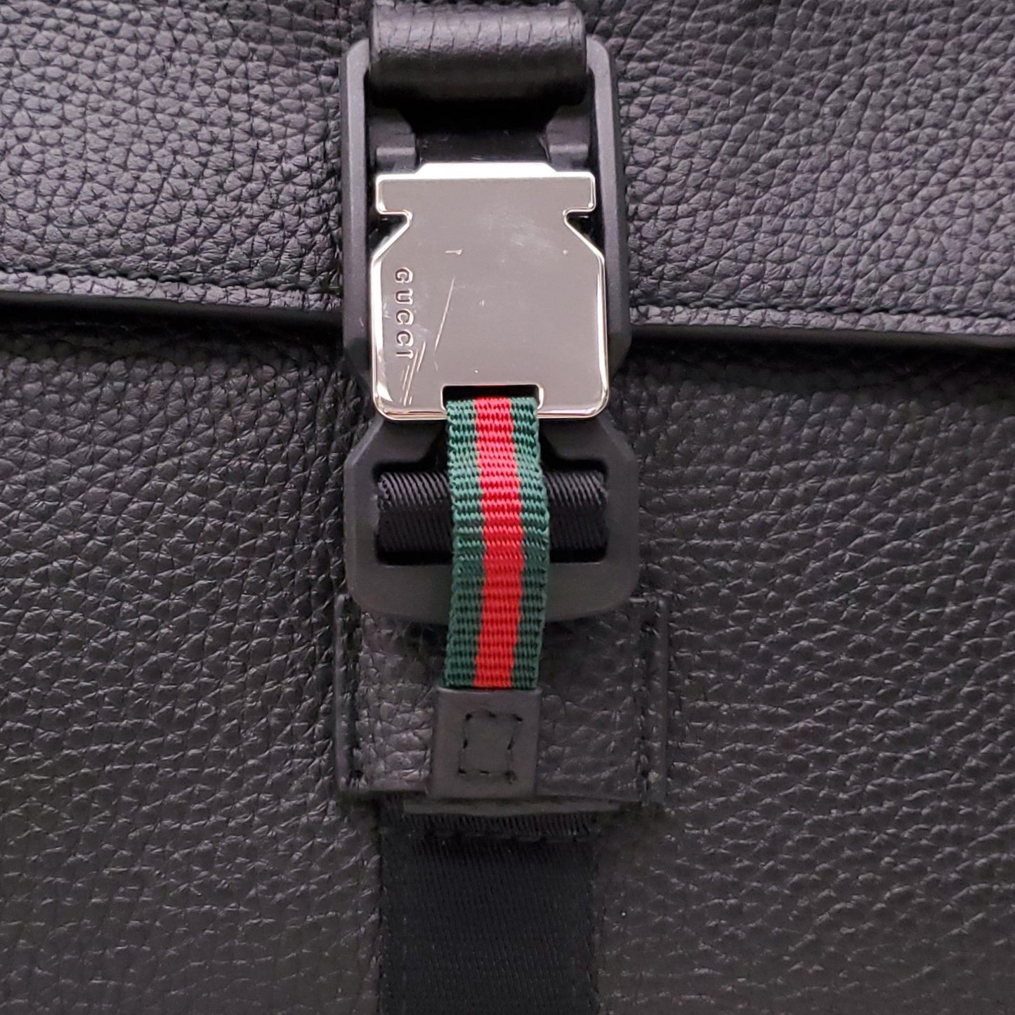 GUCCI BLACK CALFSKIN LEATHER MEDIUM BUSINESS CASE