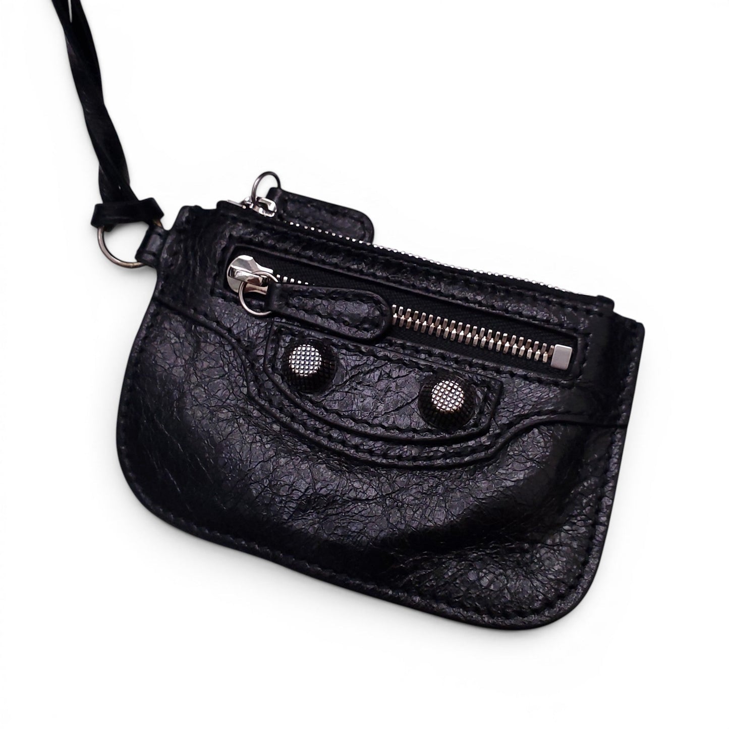 BALENCIAGA SMALL BLACK CAGOLE SHOULDER BAG