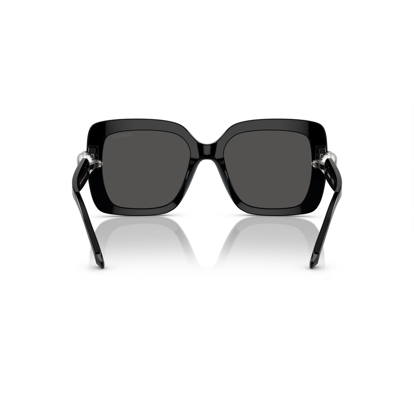 0Sk6001 Oversized Square Frame Sunglasses with Crystal Embellishment