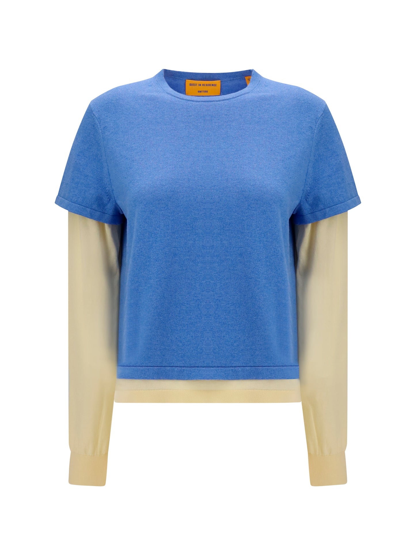 Guest In Residence Women Layered Sweater