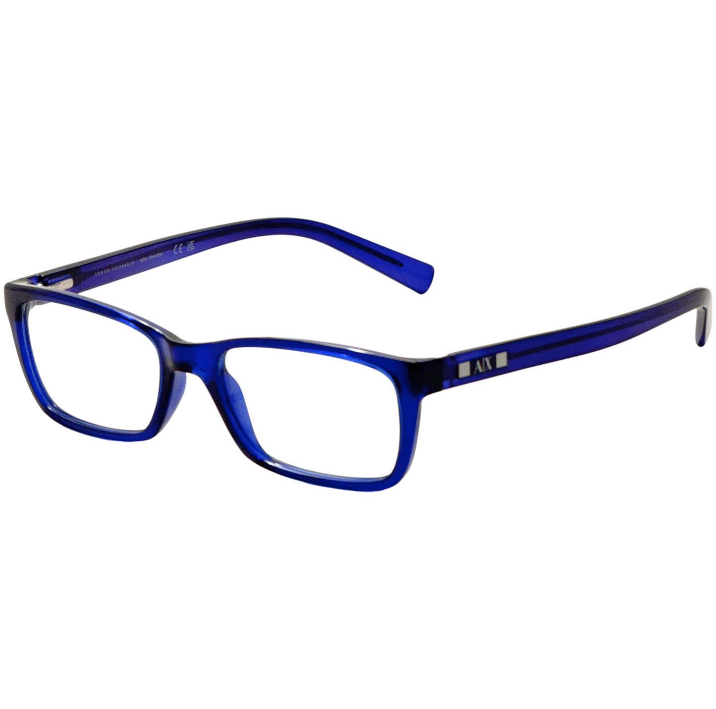 Armani Exchange Men's 53 mm Blue Opticals