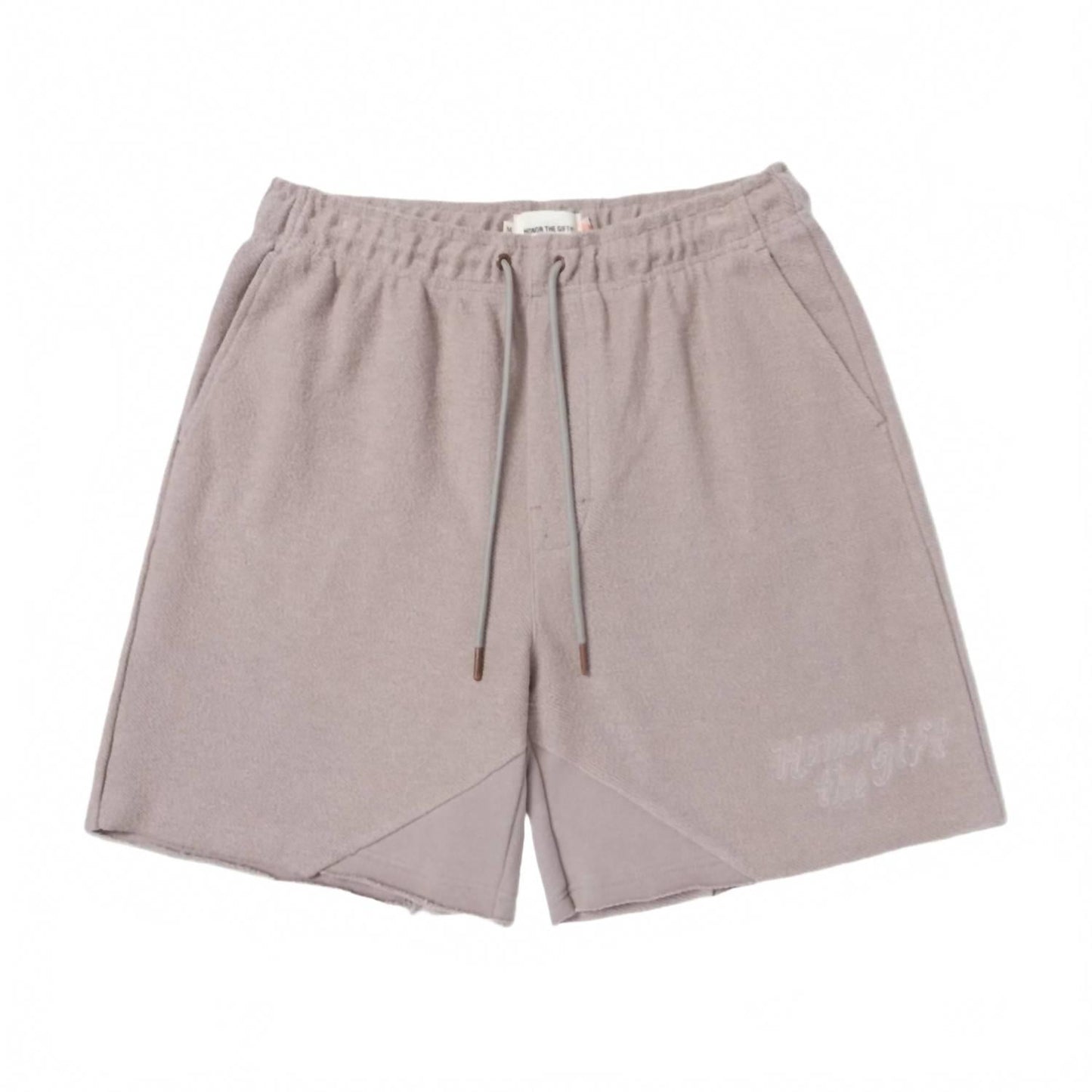 Men's Block Party Reverse Terry Short In Stone