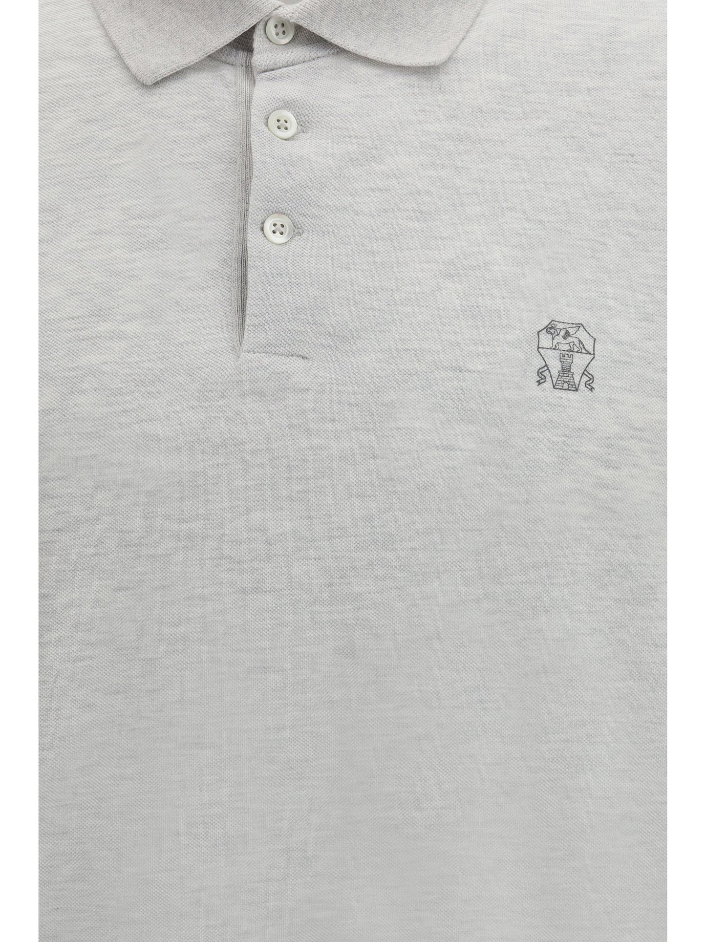 Brunello Cucinelli Men Cotton Polo
