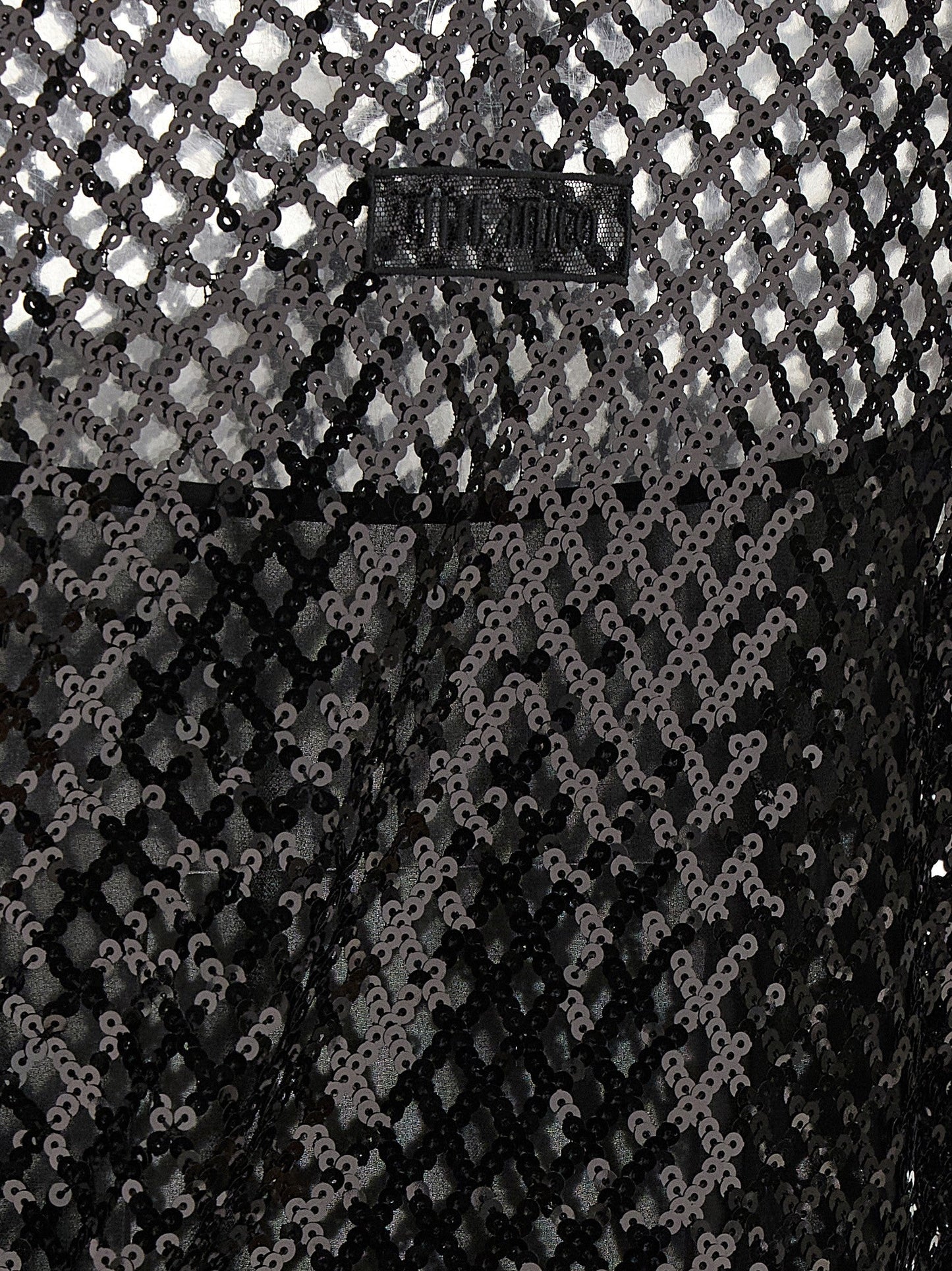 The Attico Women Sequin Mesh Dress