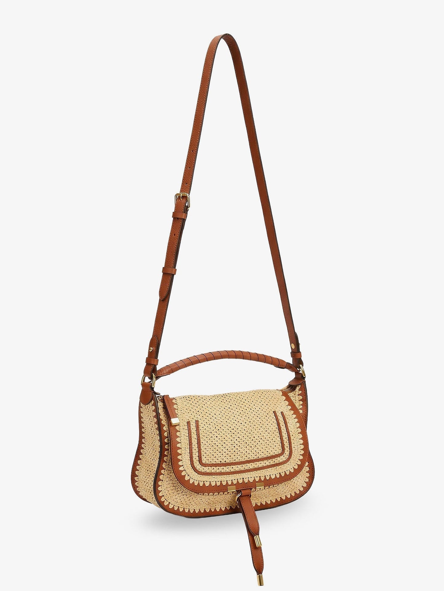 Chloe' Women Marcie Raffia Shoulder Bag