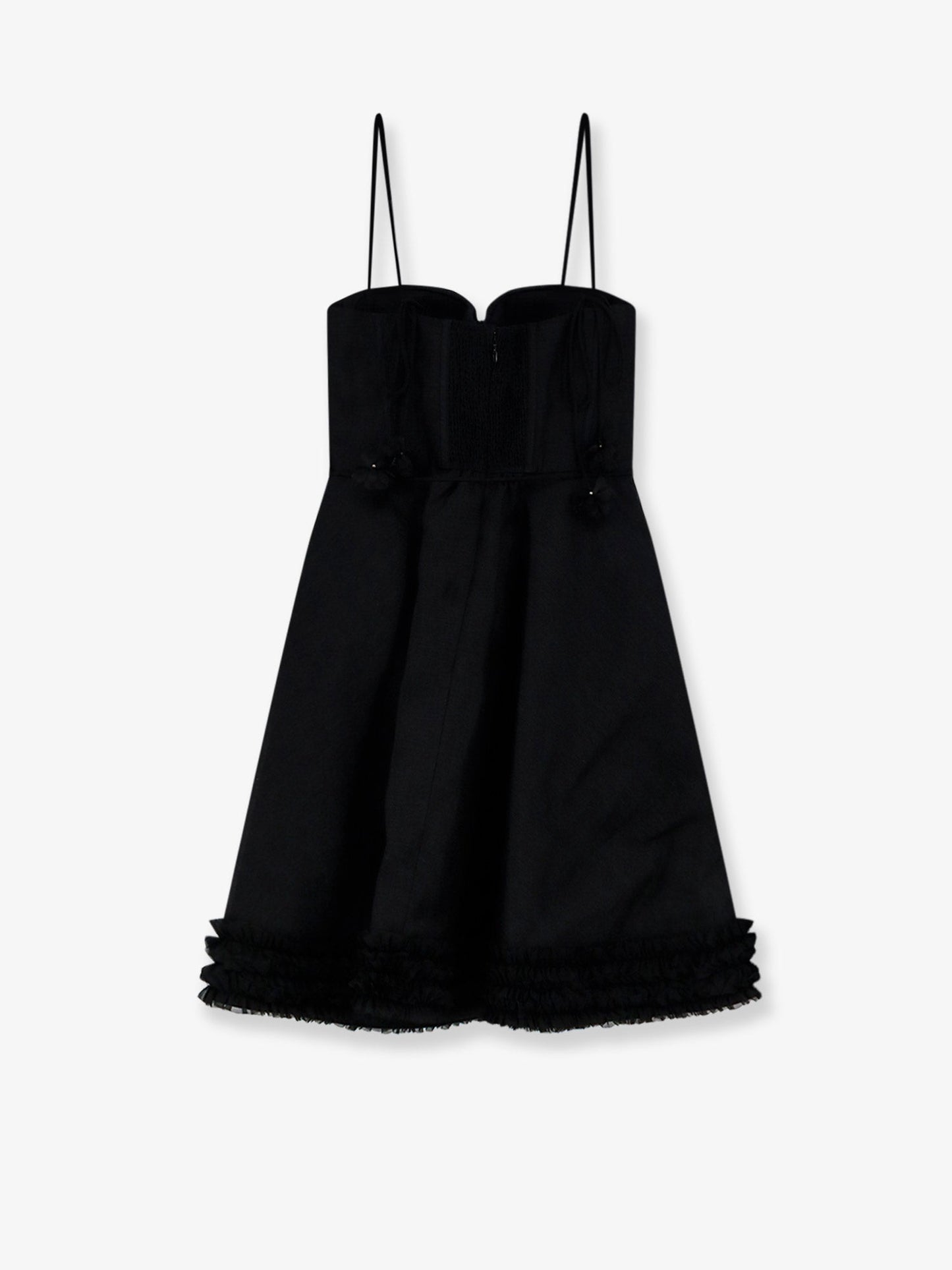 Zimmermann Women Luna Linen And Silk Blend Mini Dress