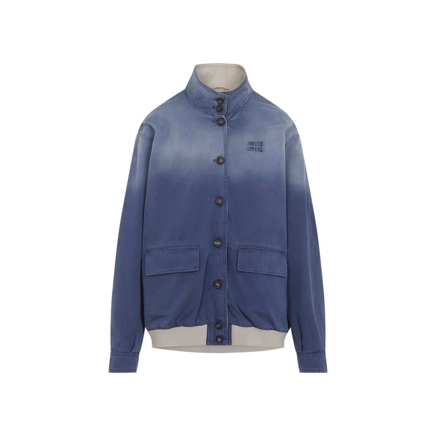 Miu Miu Old  Washed Twill Blouson Women