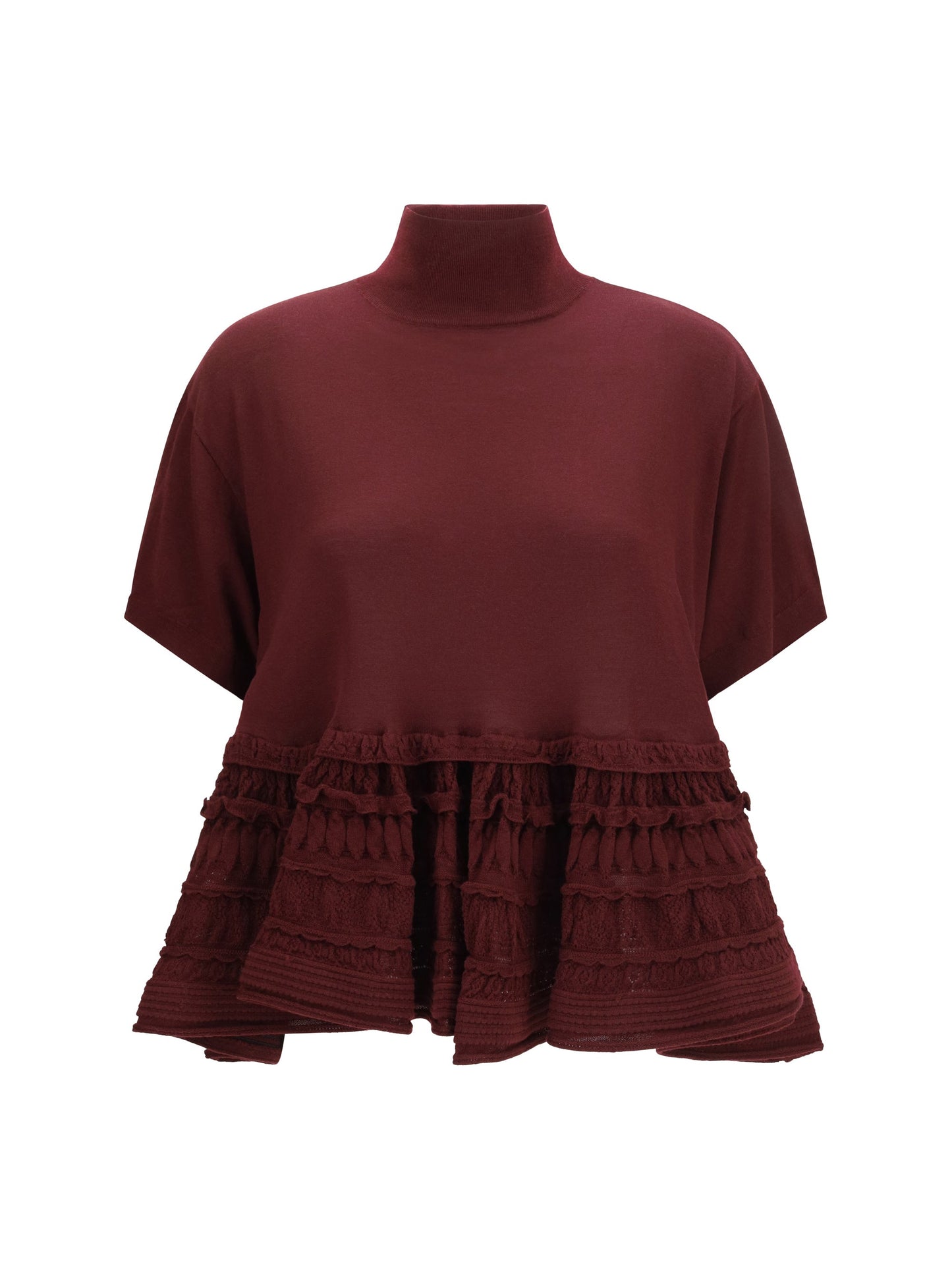 Alaïa Women Virgin Wool T-Shirt