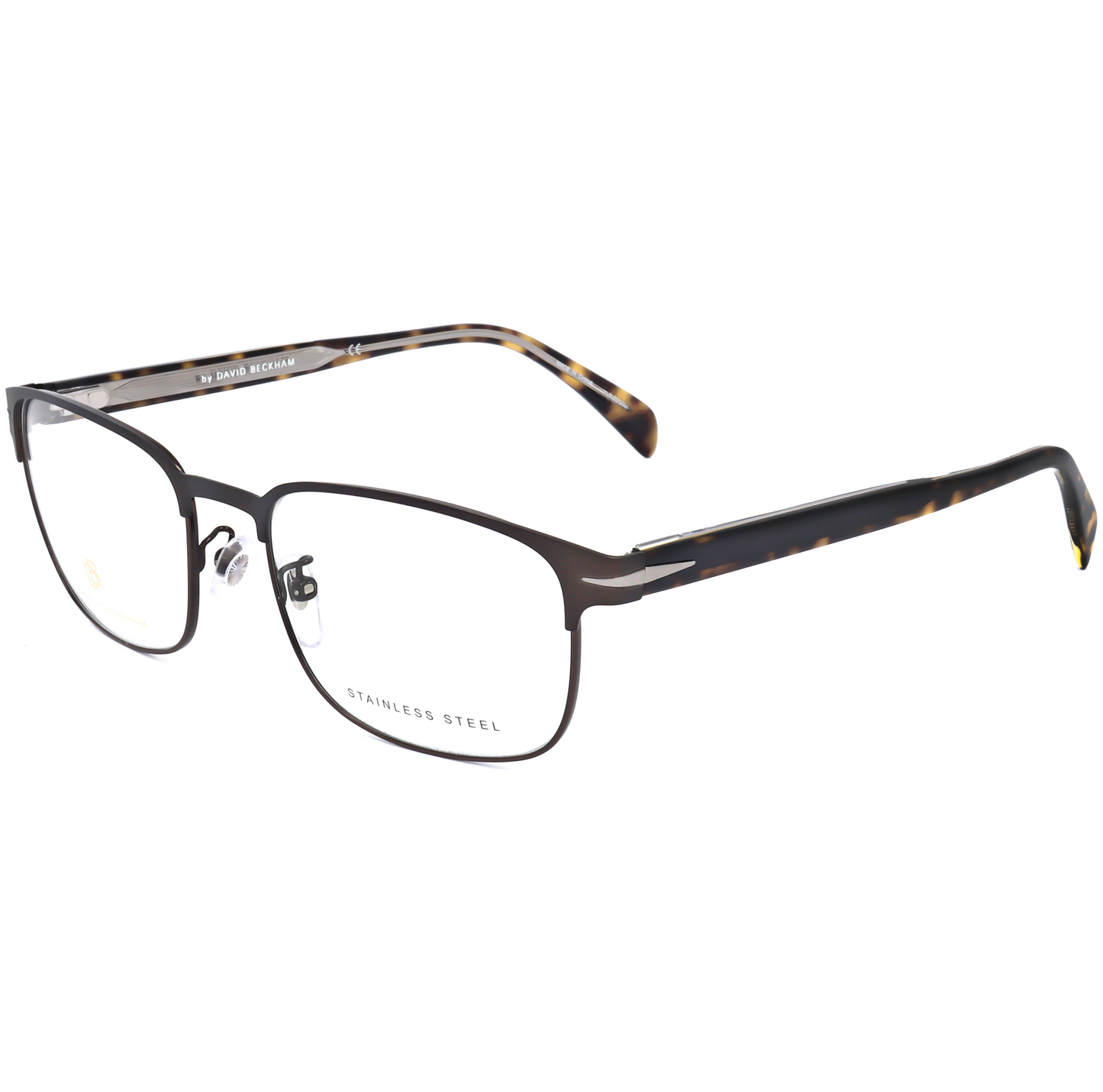 David Beckham Men's 56 mm Brown Opticals