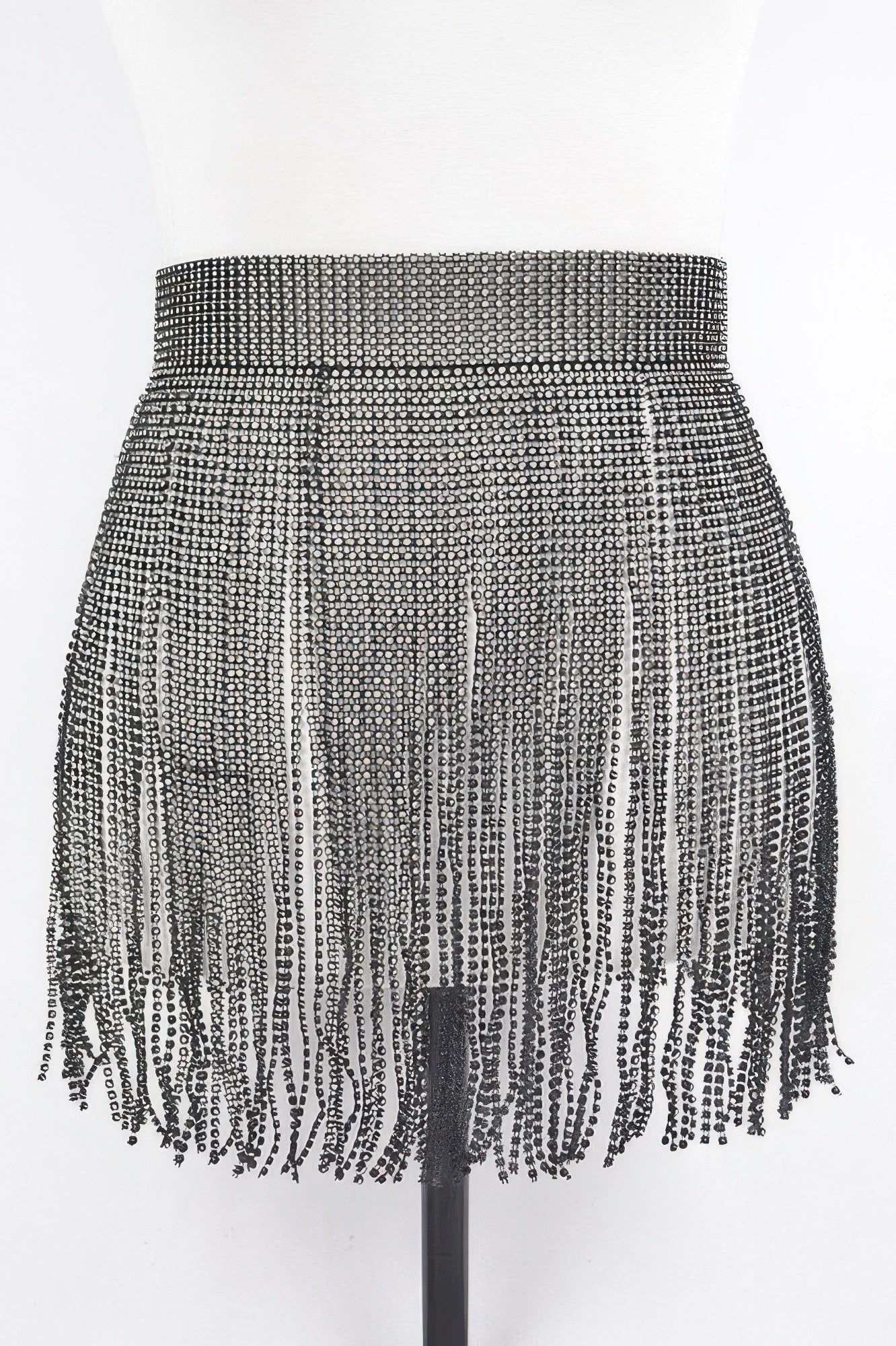 Rhinestone Fringe Belt