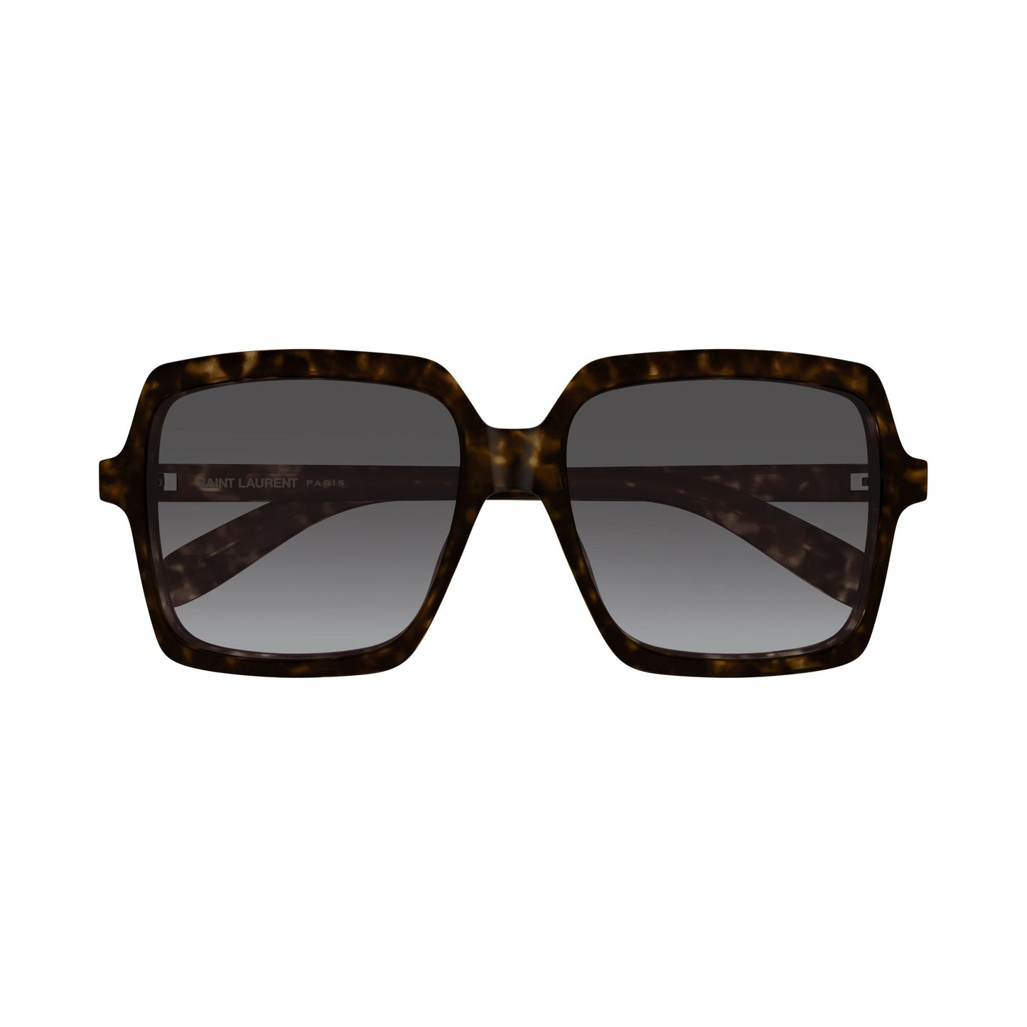 Oversized Square Sunglasses With Tortoiseshell Pattern And Gradient Lenses