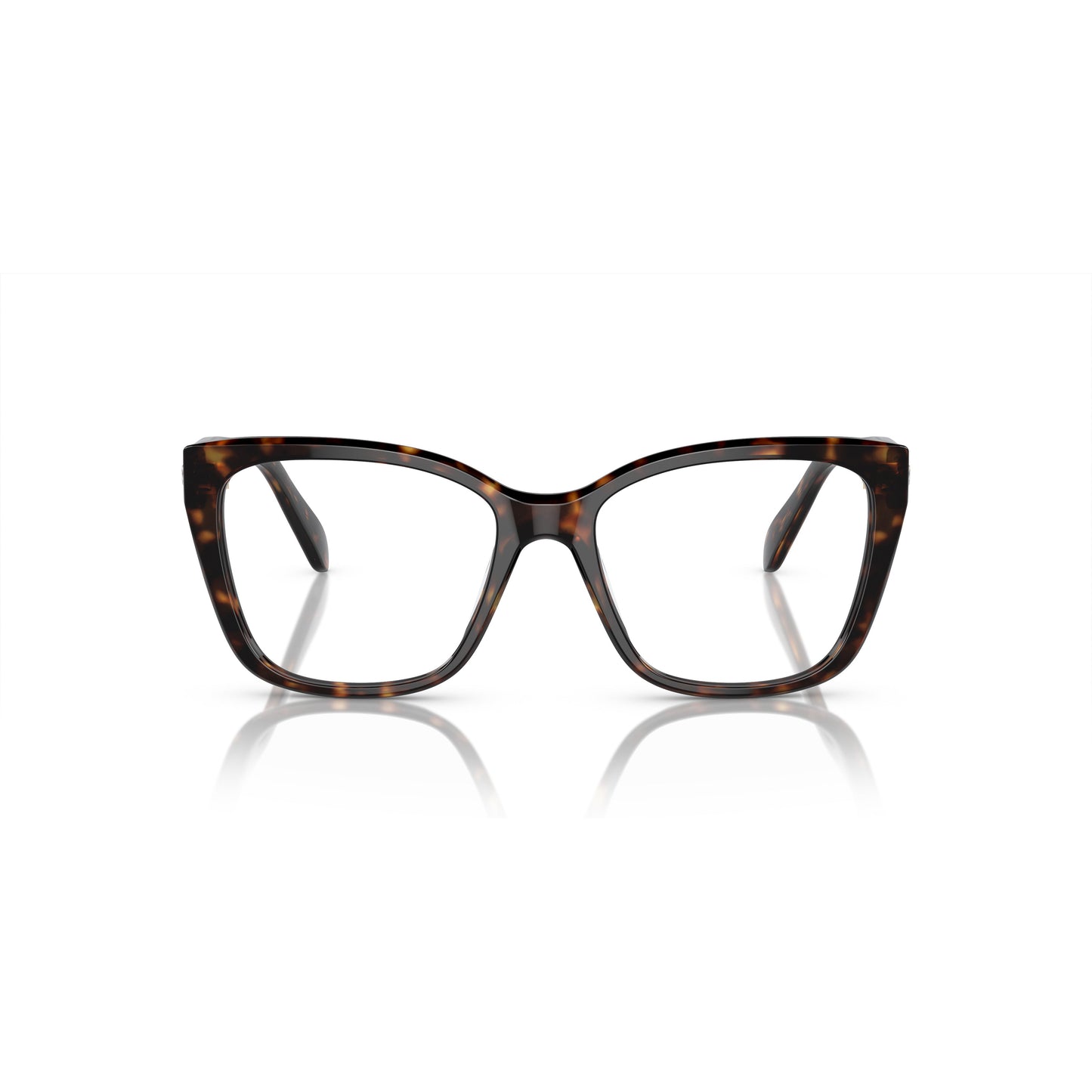 0Sk2008 Oversized Square Frame Eyeglasses with Tortoiseshell Pattern