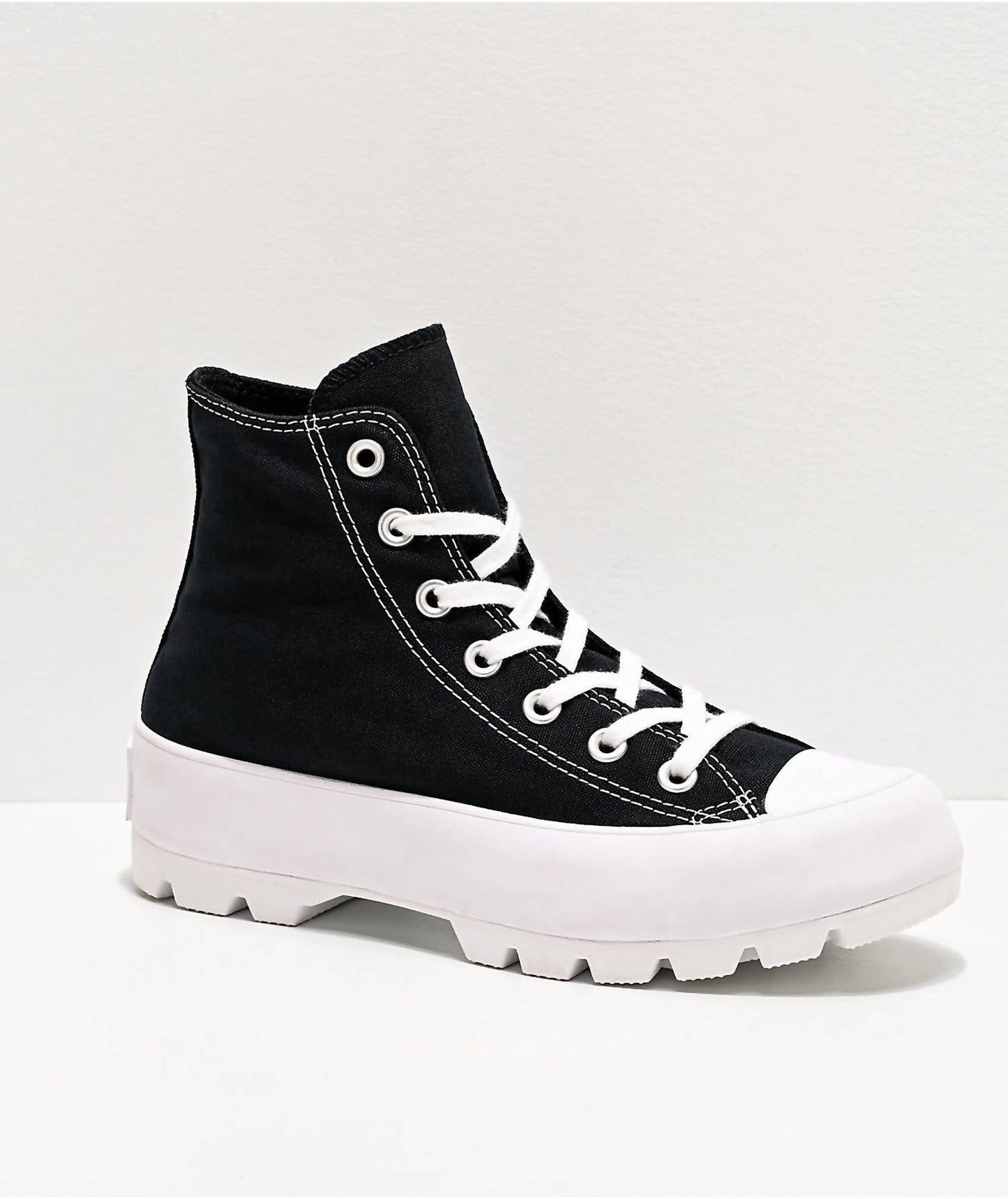 Women's Chuck Taylor All Star Lugged High Top Shoe In Black