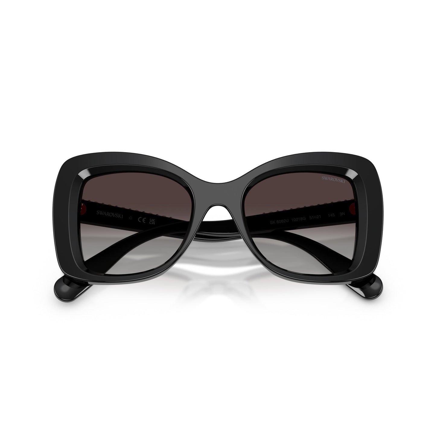 0Sk6062U Oversized Square Frame Sunglasses with Gradient Lenses