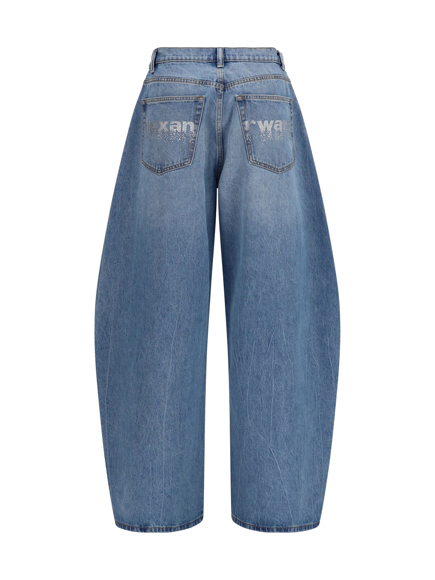 Alexander Wang Women Crystal Balloon Jeans