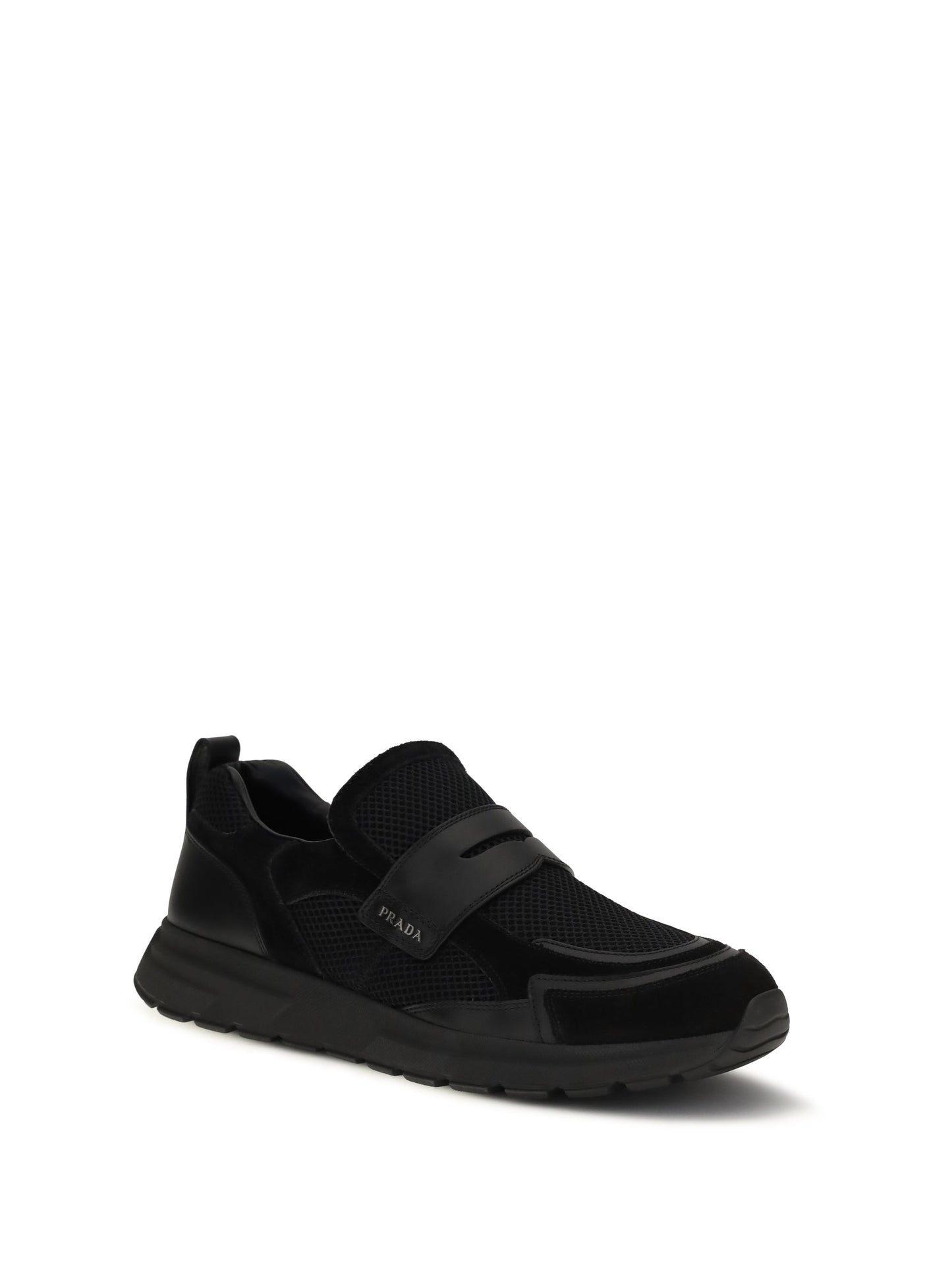 Prada Men Sport Mesh Loafers