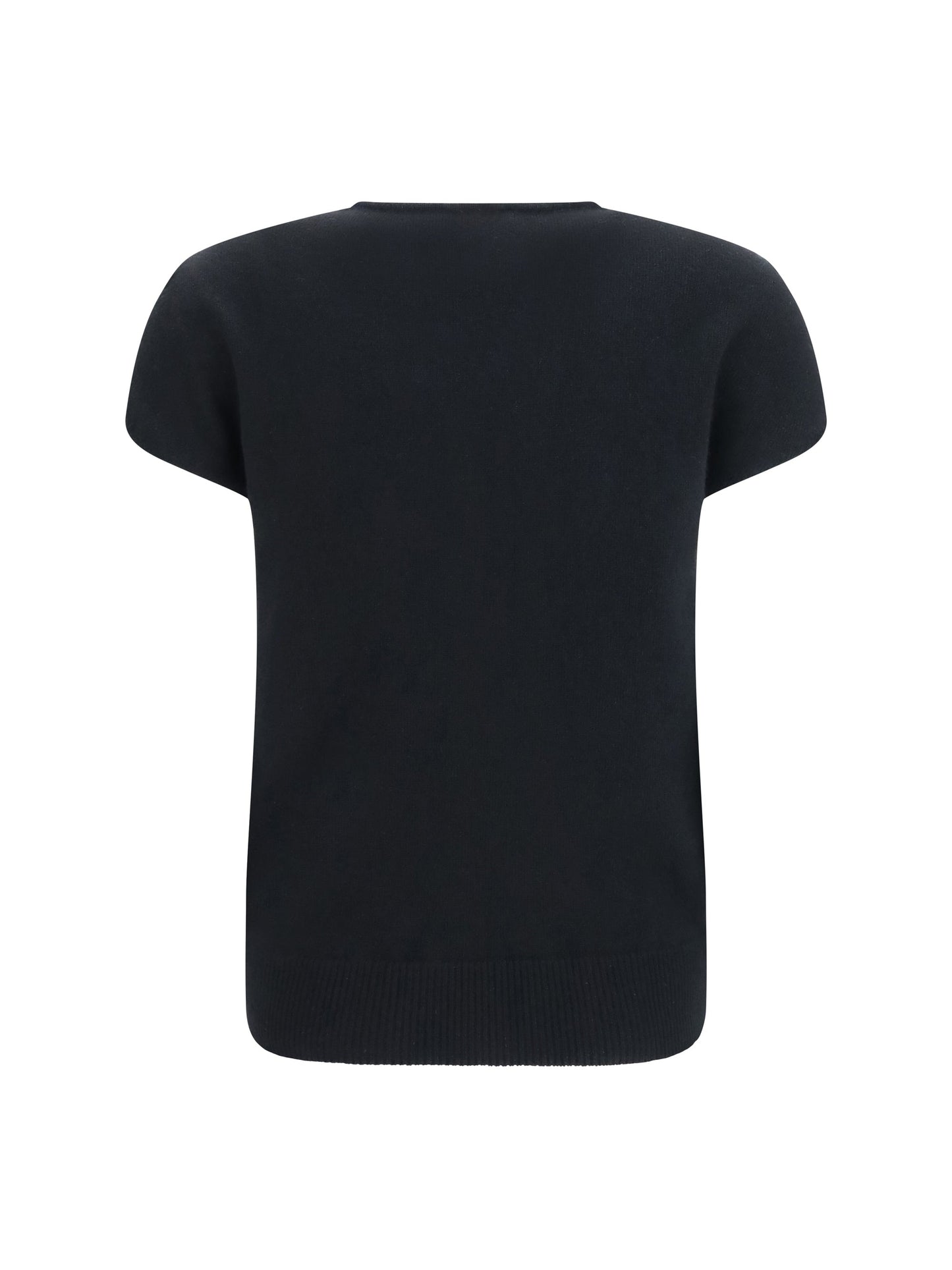 Balmain Women Sleeveless Wool And Cashmere Sweater