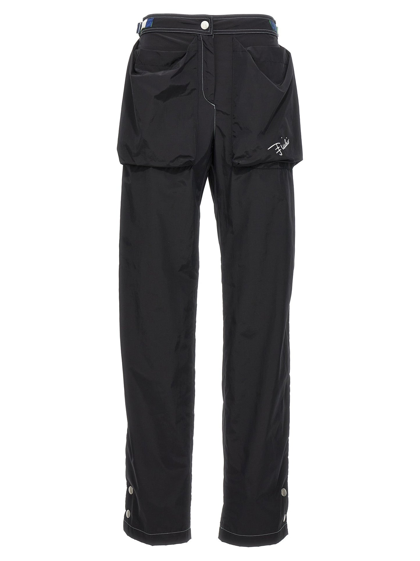 Emilio Pucci Women Logo Nylon Pants