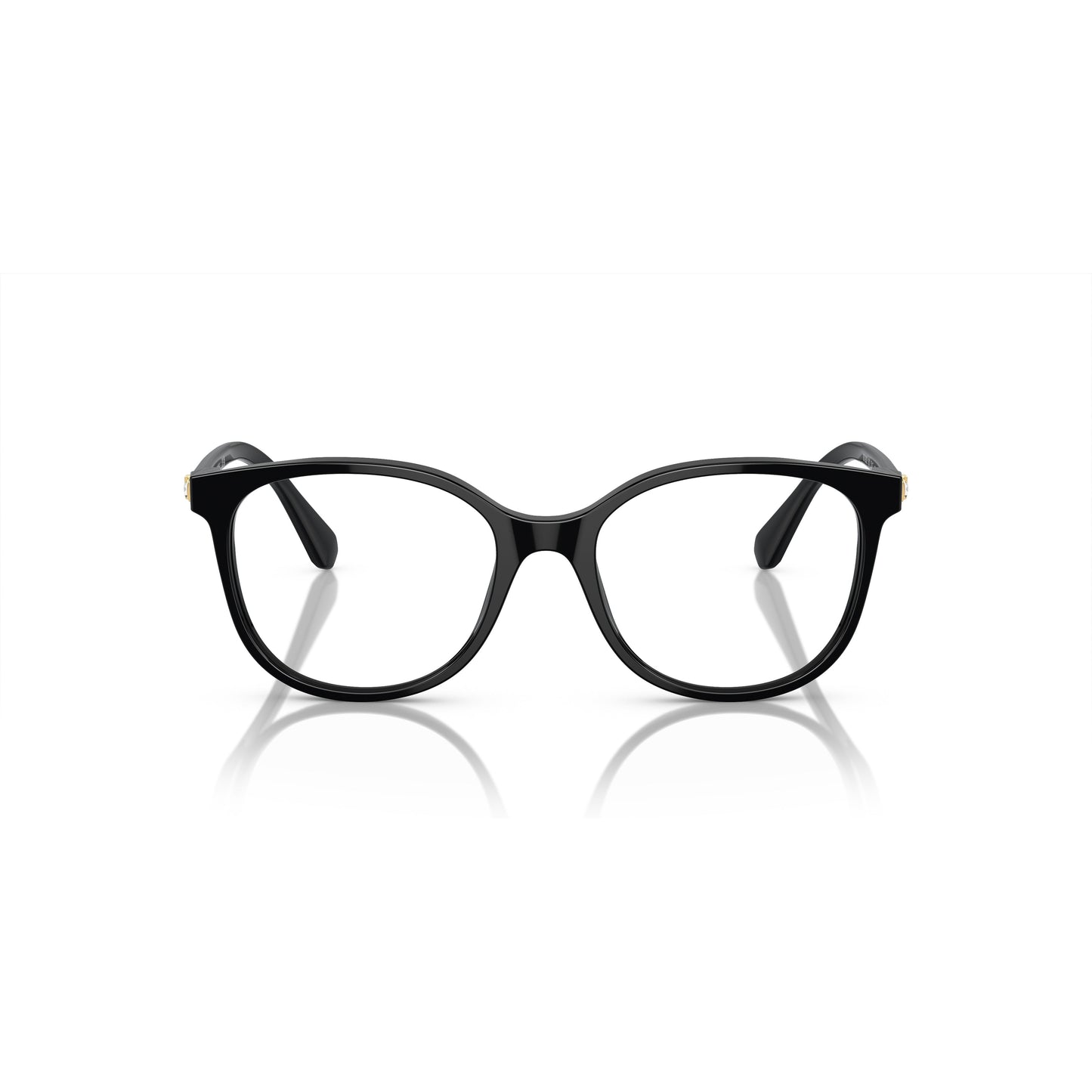 0Sk2002 Square Frame Eyeglasses with Gold Accents