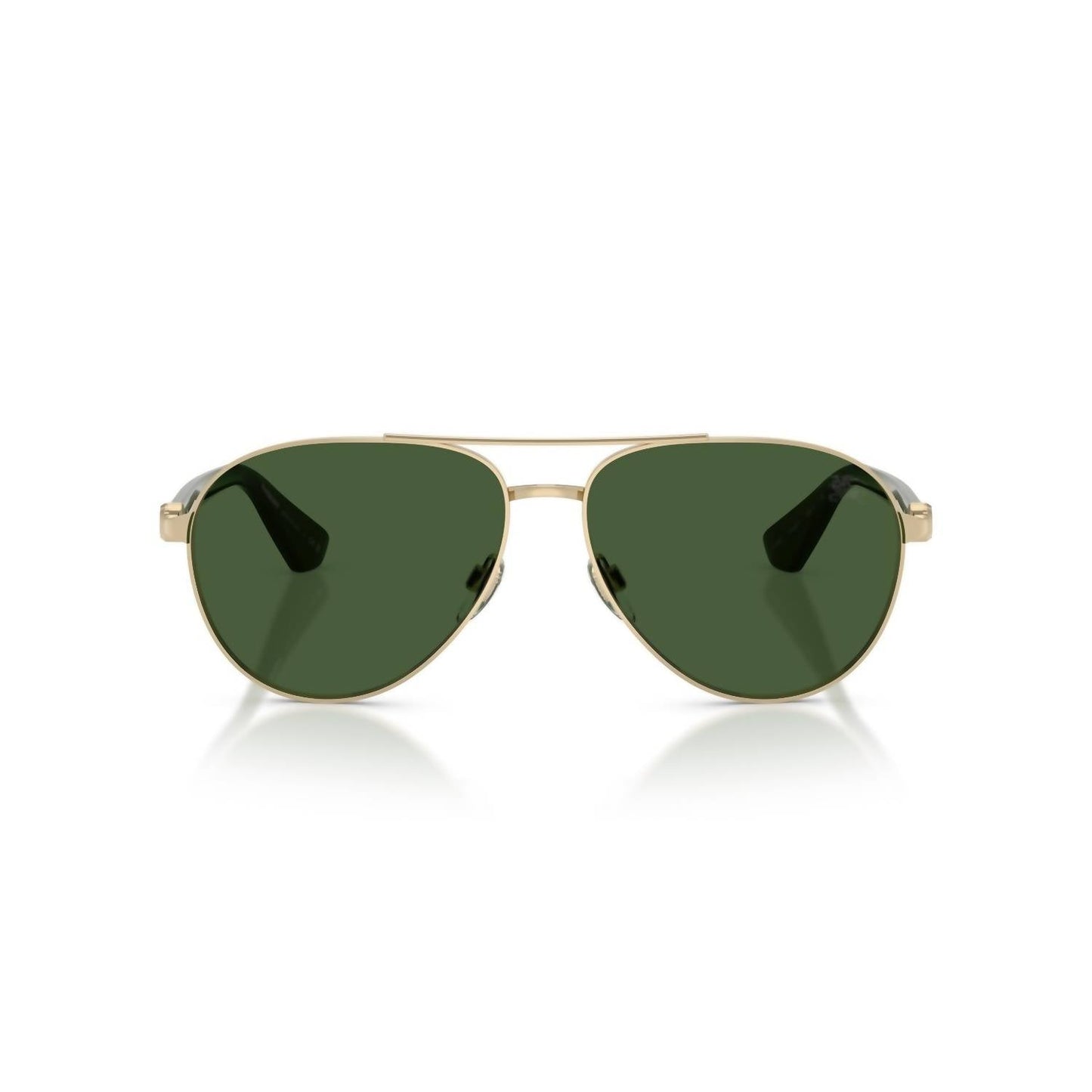 Men's Pilot Sunglasses In Light Gold
