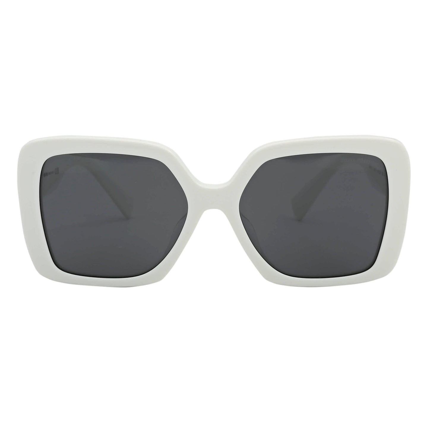 Miu Miu Dark Gray Square Ladies Sunglasses MU 10YS 1425S0 56