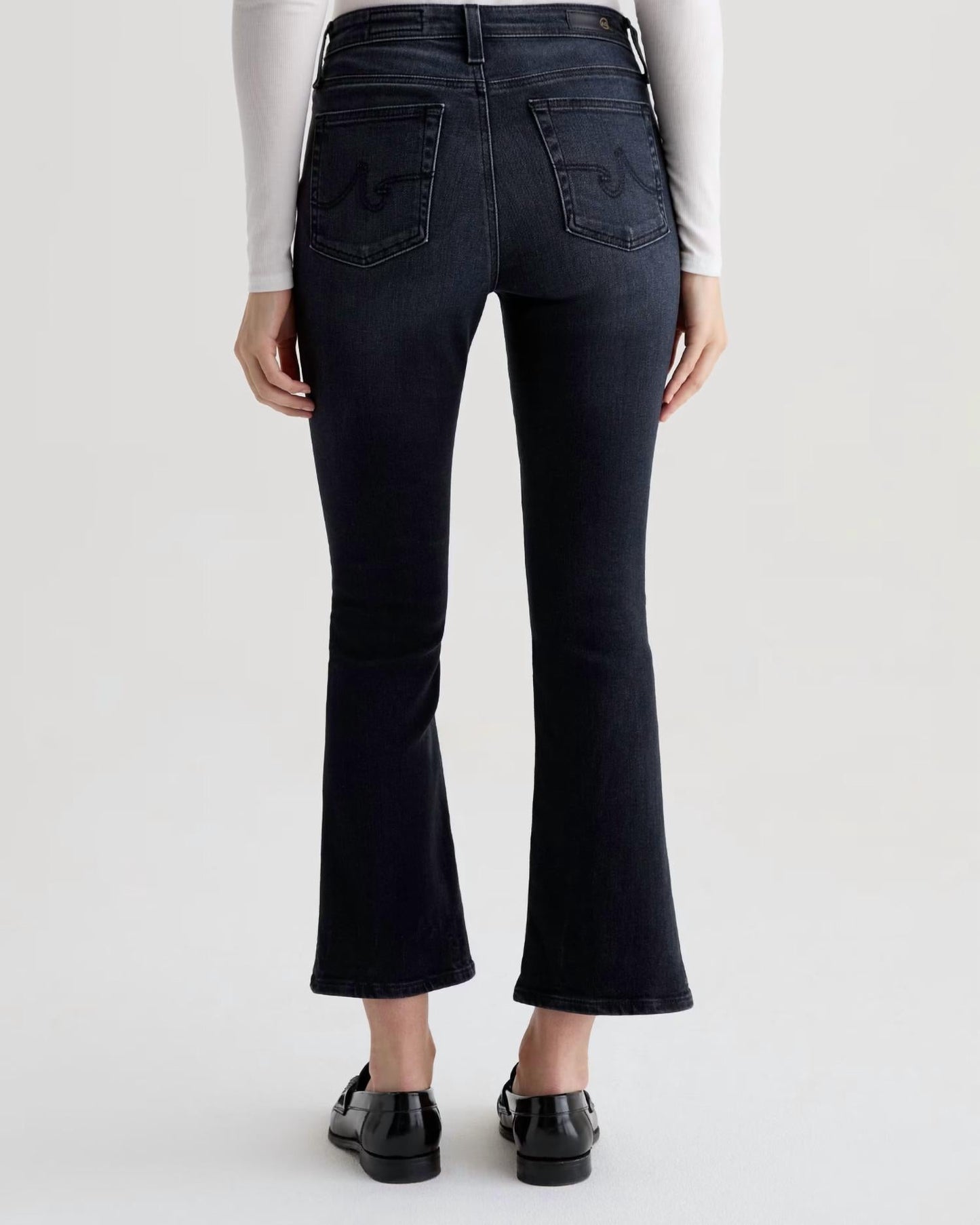 Farrah Boot Crop Jean In Glitch