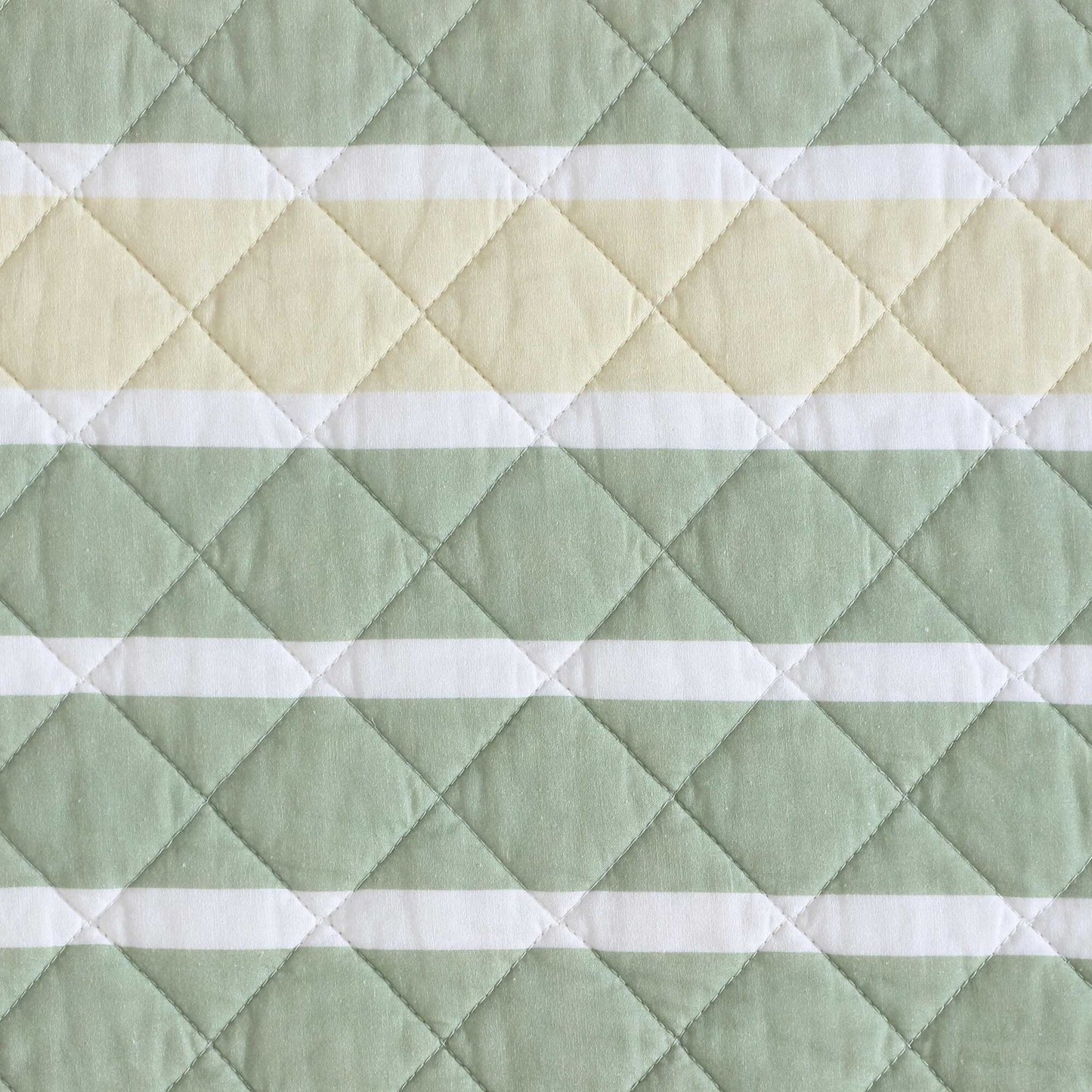 Nautica Varadero Stripe Green Twin Quilt Set
