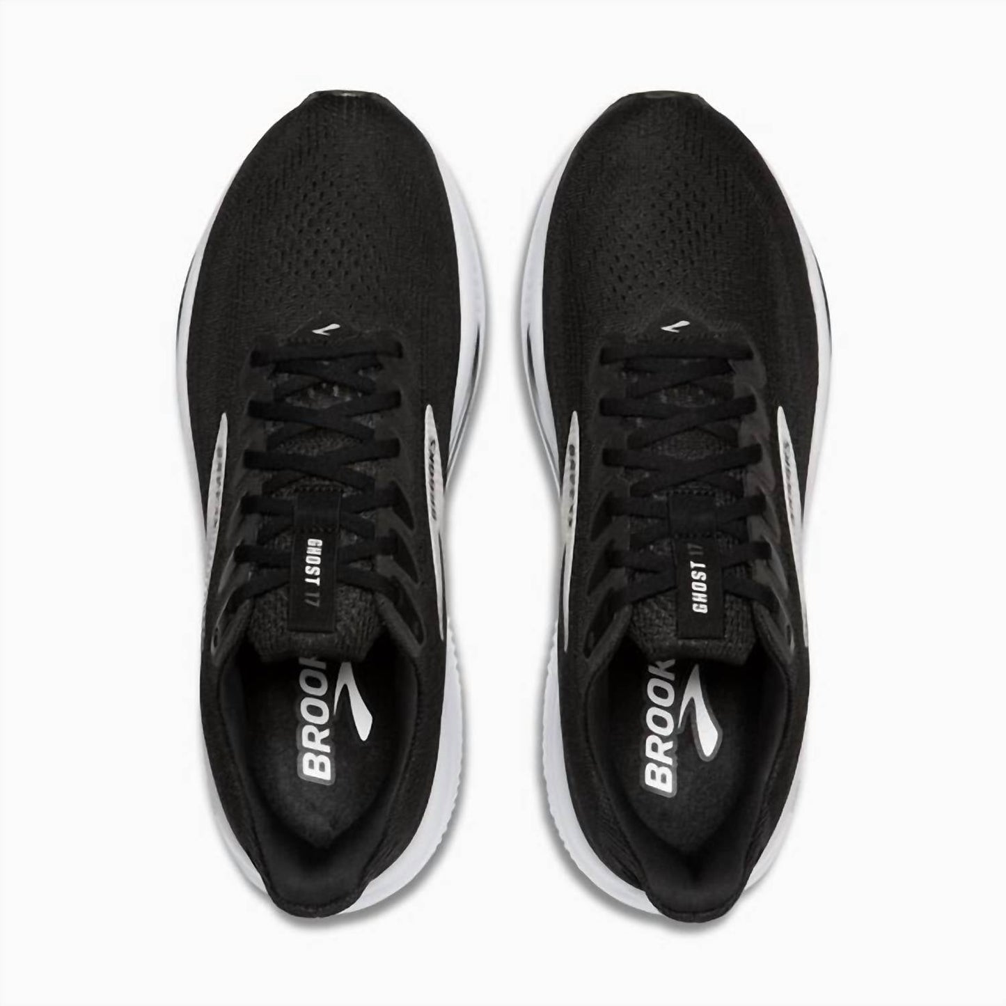 Men's Ghost 17 Shoe In Black/grey/white
