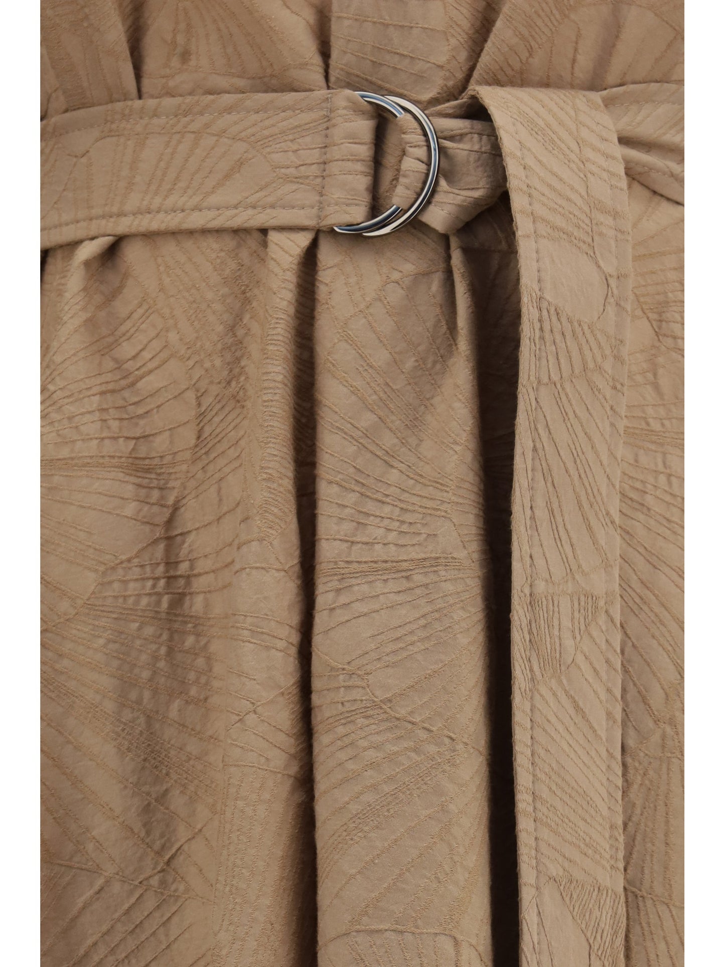 Brunello Cucinelli Women Midi Dress With Floral Motif