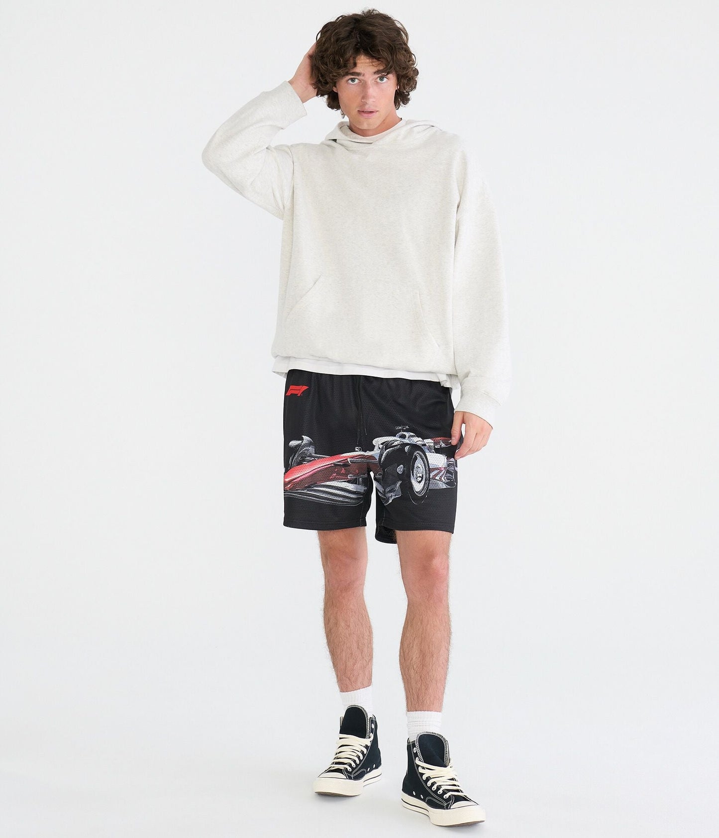 Aeropostale Formula 1 Racing Mesh Shorts