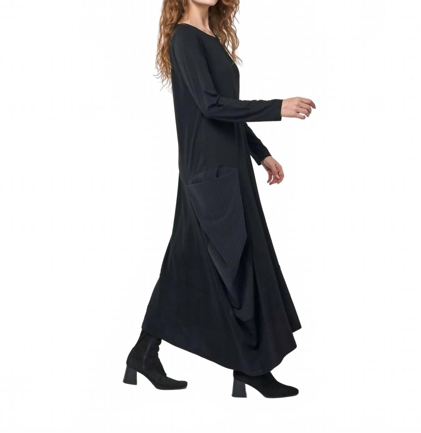 Midnight Maxi Dress In Black