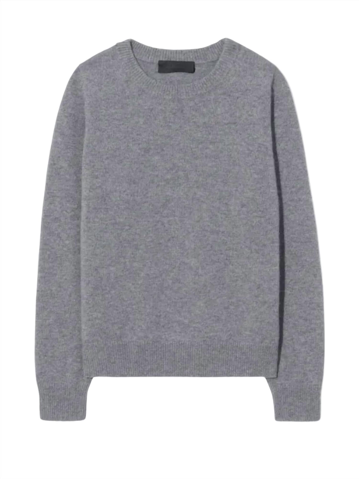 Nora Sweater In Medium Grey Melange