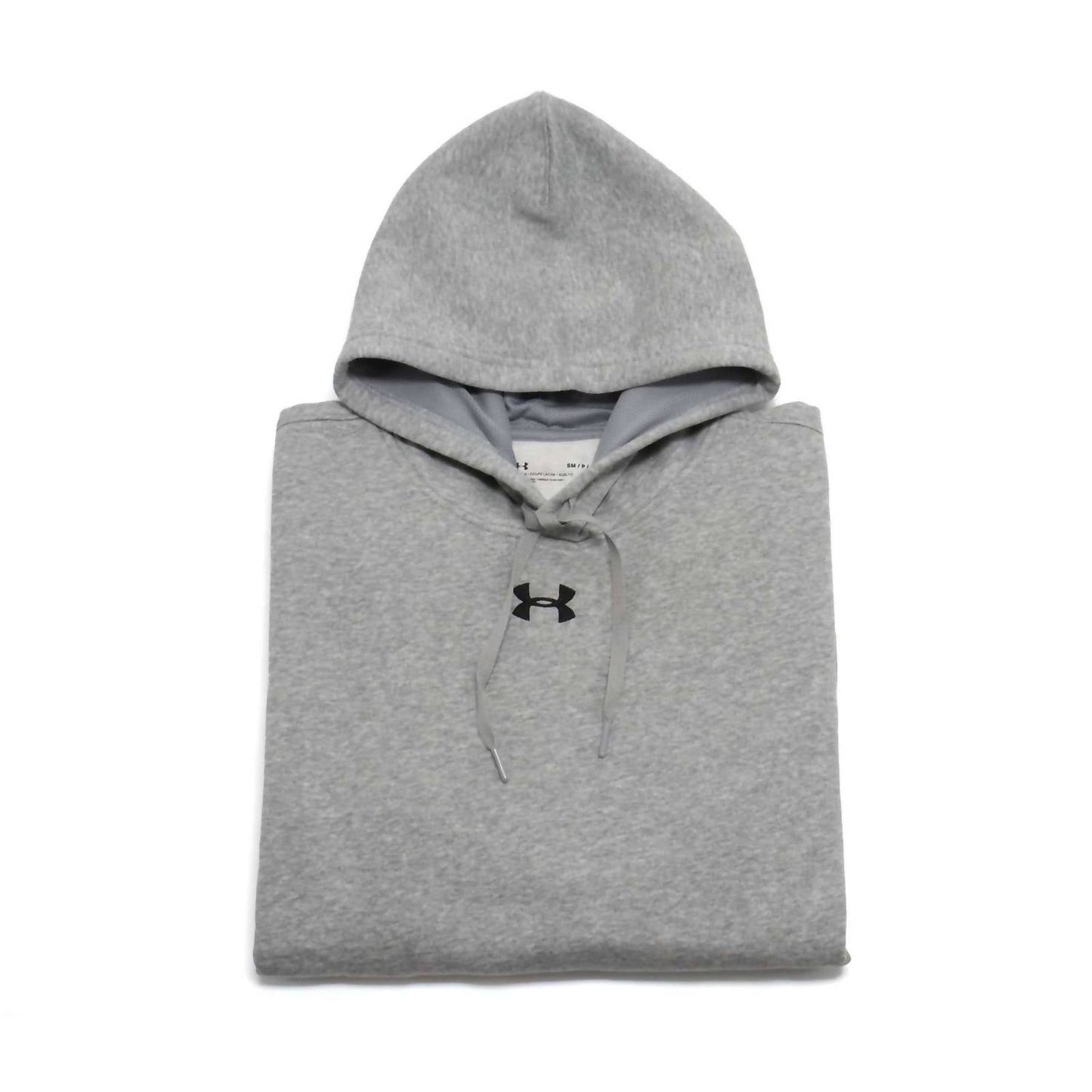 Men's Hustle Fleece Hoodie In True Gray Heather