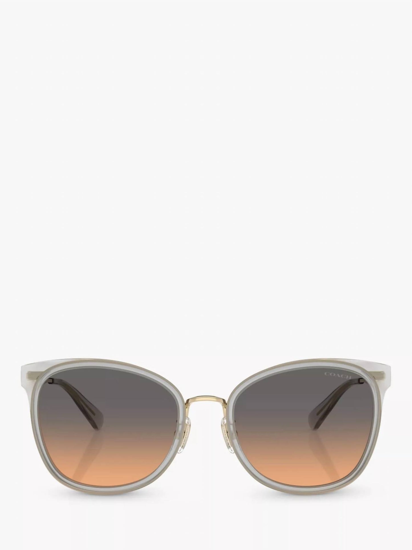 Women's Hc 7170 Sunglasses In Light Gold/dove Grey