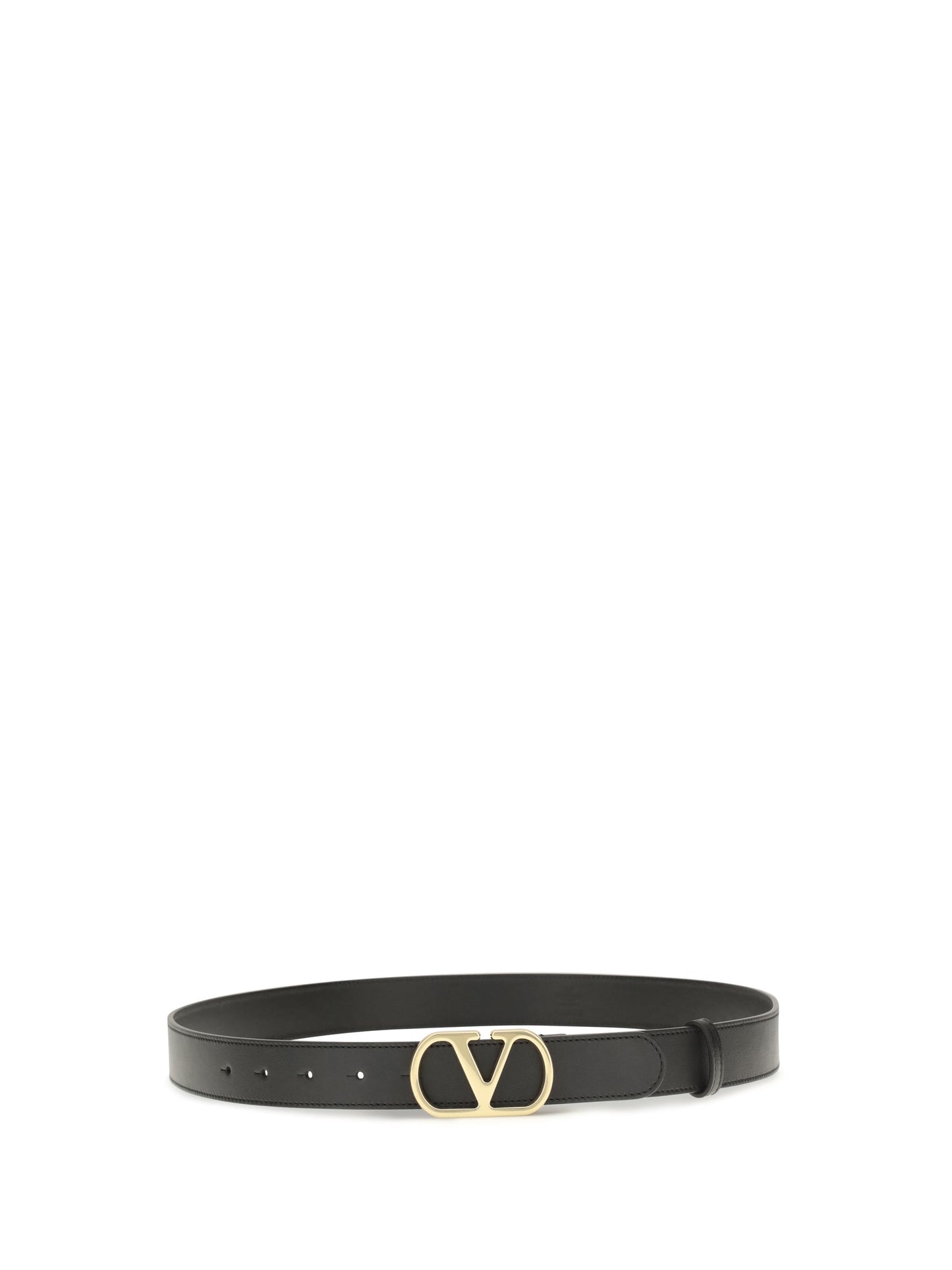 Valentino Garavani Men Vlogo Signature Leather Belt