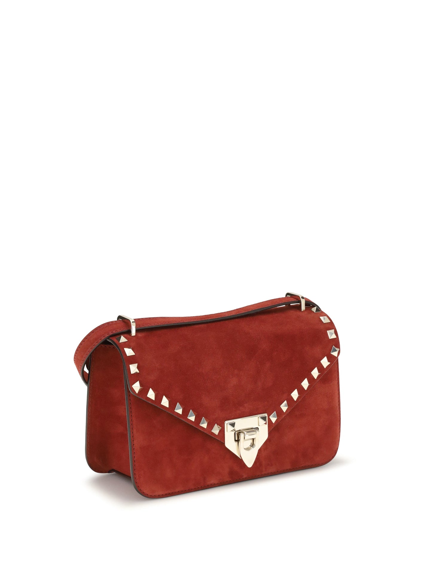 Valentino Garavani Women Rockstud Mini Suede Shoulder Bag