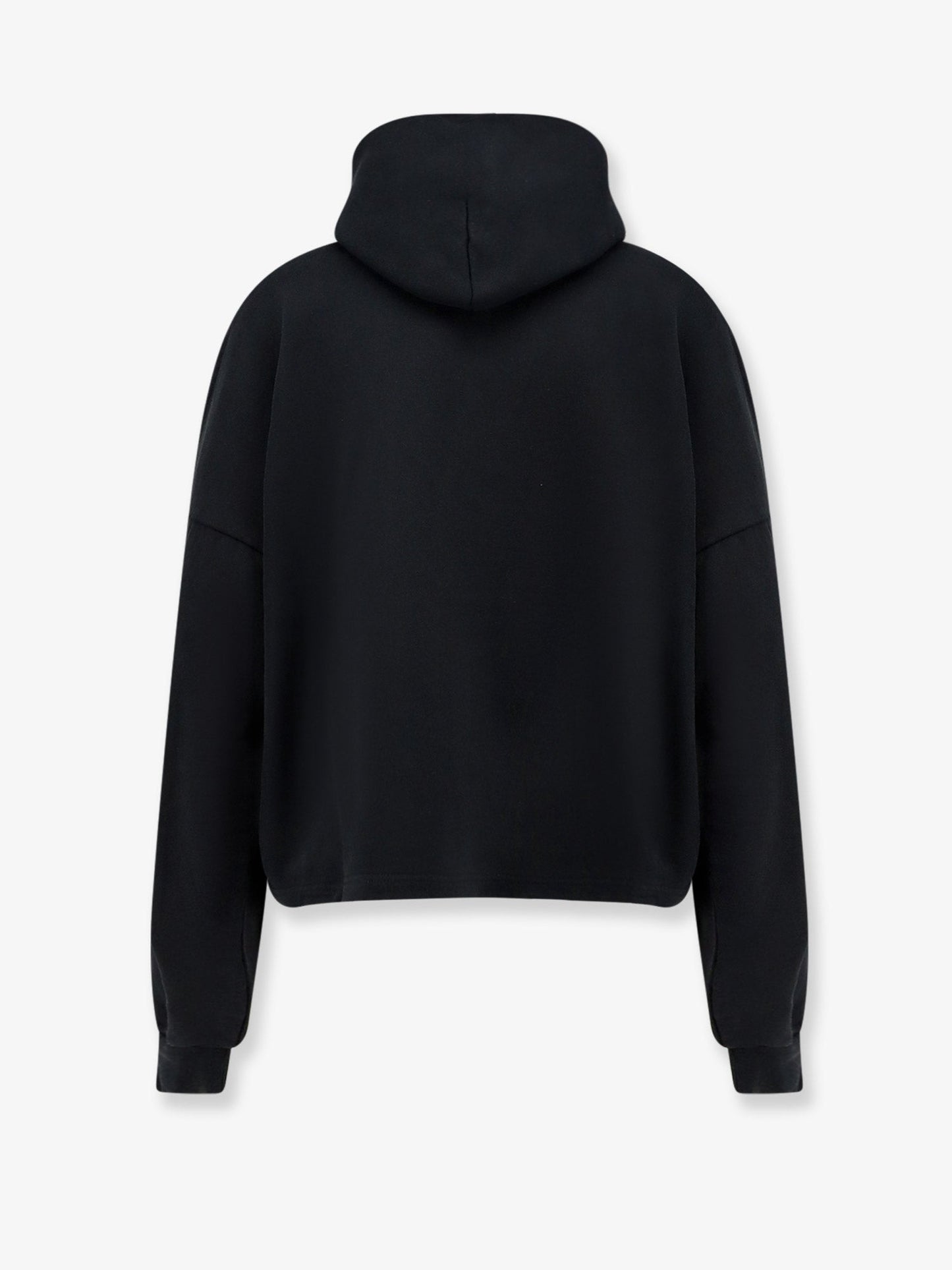 Balenciaga Women Cropped Cotton Sweatshirt