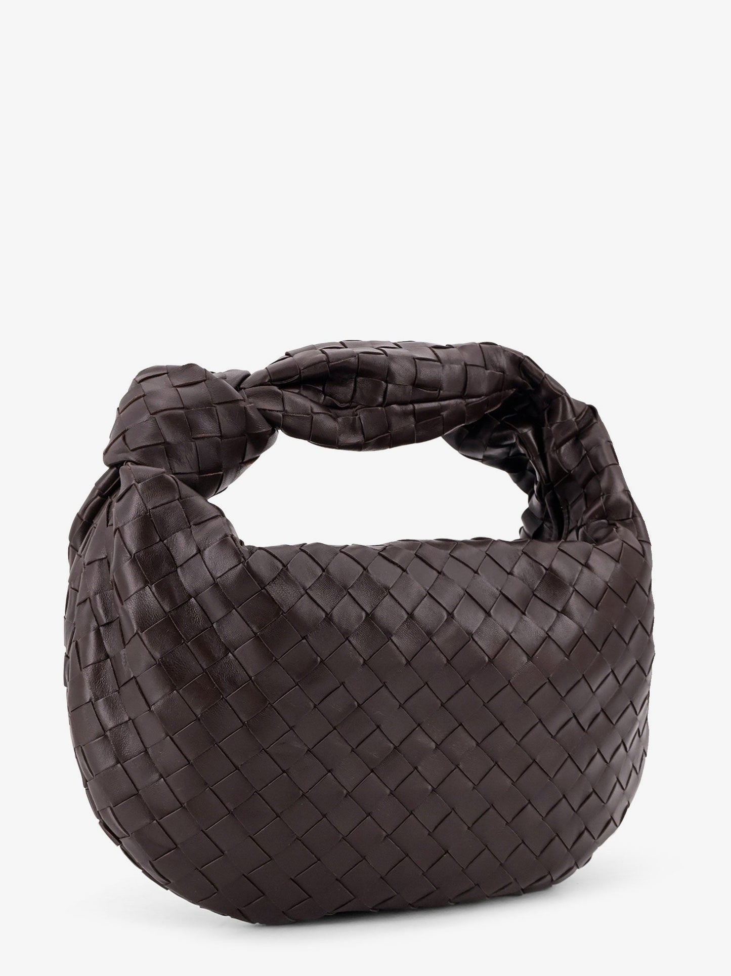 Bottega Veneta Women Jodie Small Leather Handbag With Intrecciato Motif