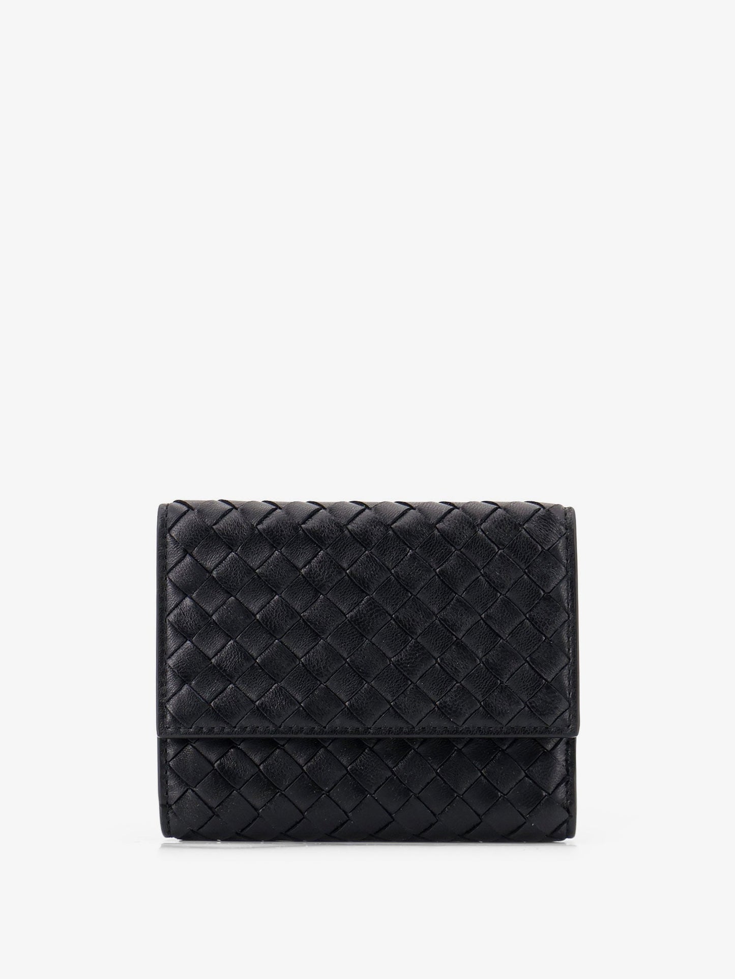 Bottega Veneta Women Bi-Fold Intrecciato Wallet With Zip