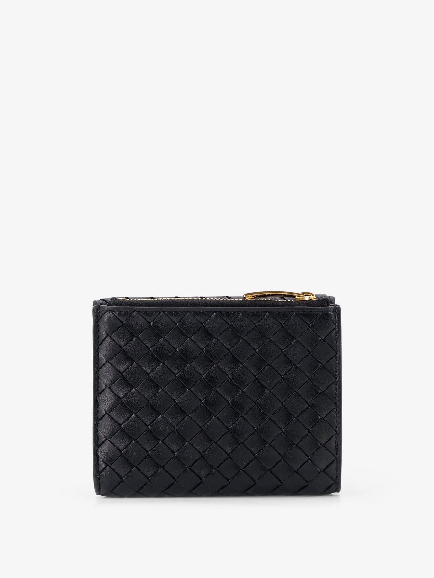 Bottega Veneta Women Bi-Fold Intrecciato Wallet With Zip
