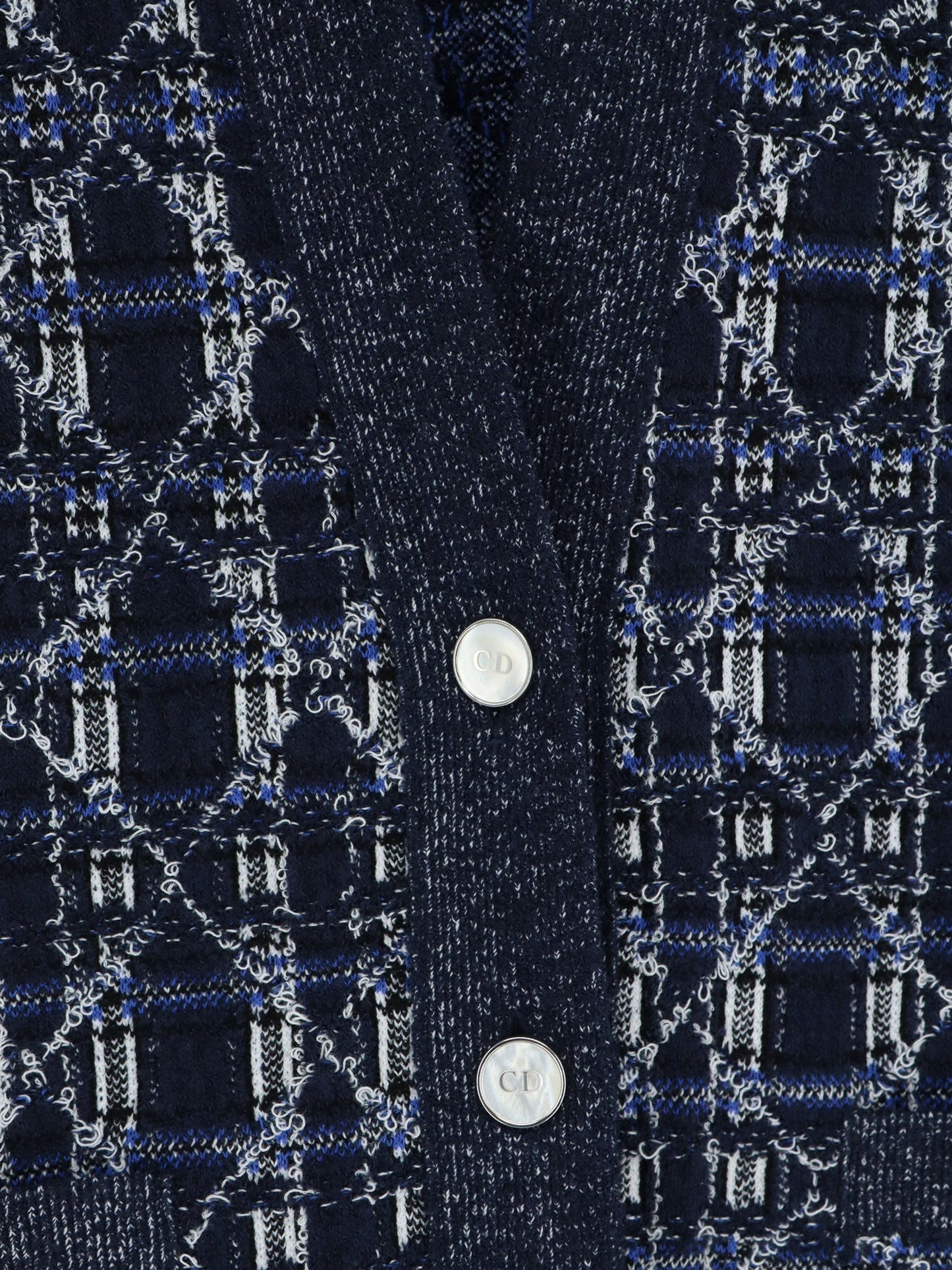 Dior Women Cannage Oversize Cardigan